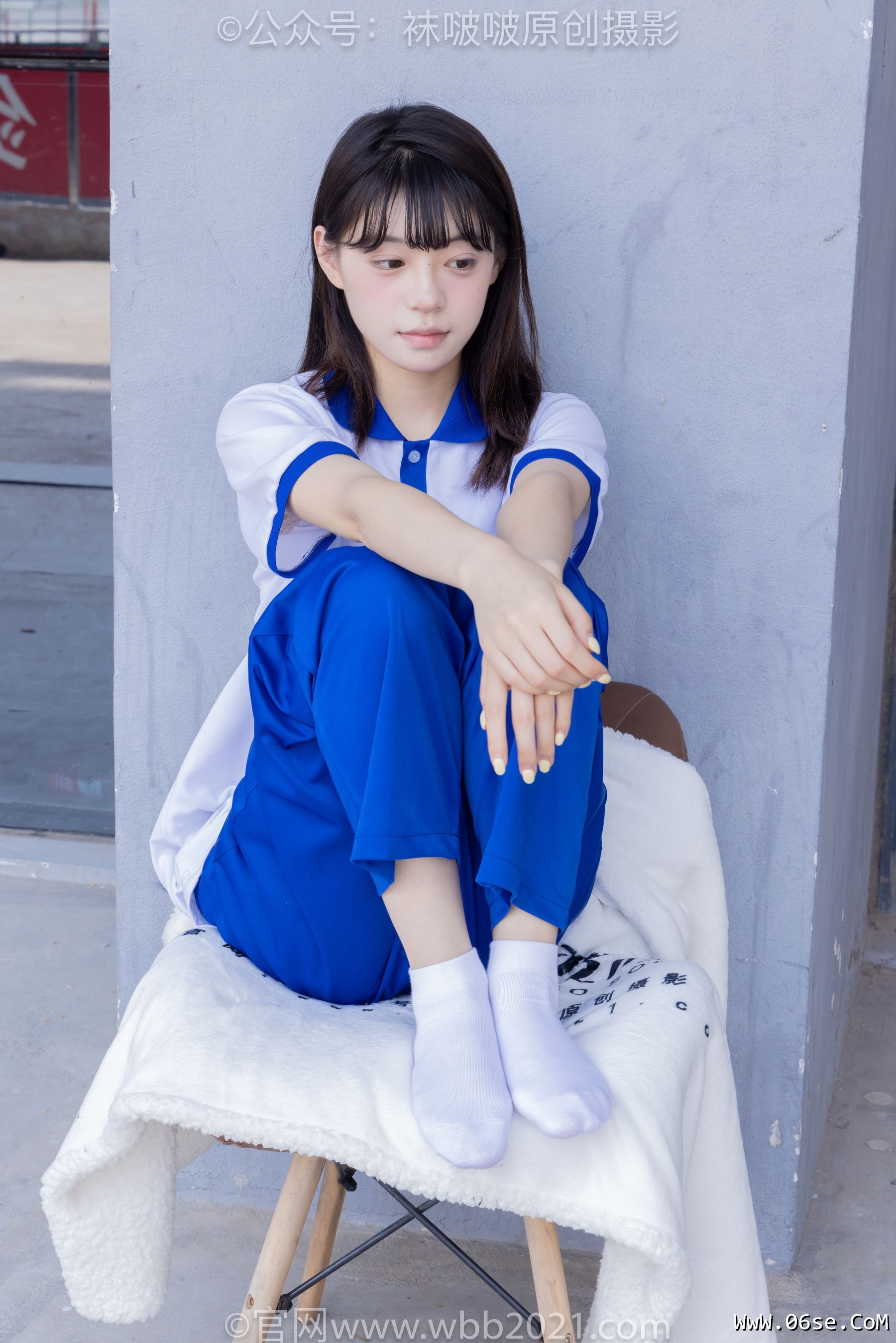 图片[95]-BoBoSocks袜啵啵 No.393 糯米 -板鞋、白棉袜、裸足、校服[150P]-六色网