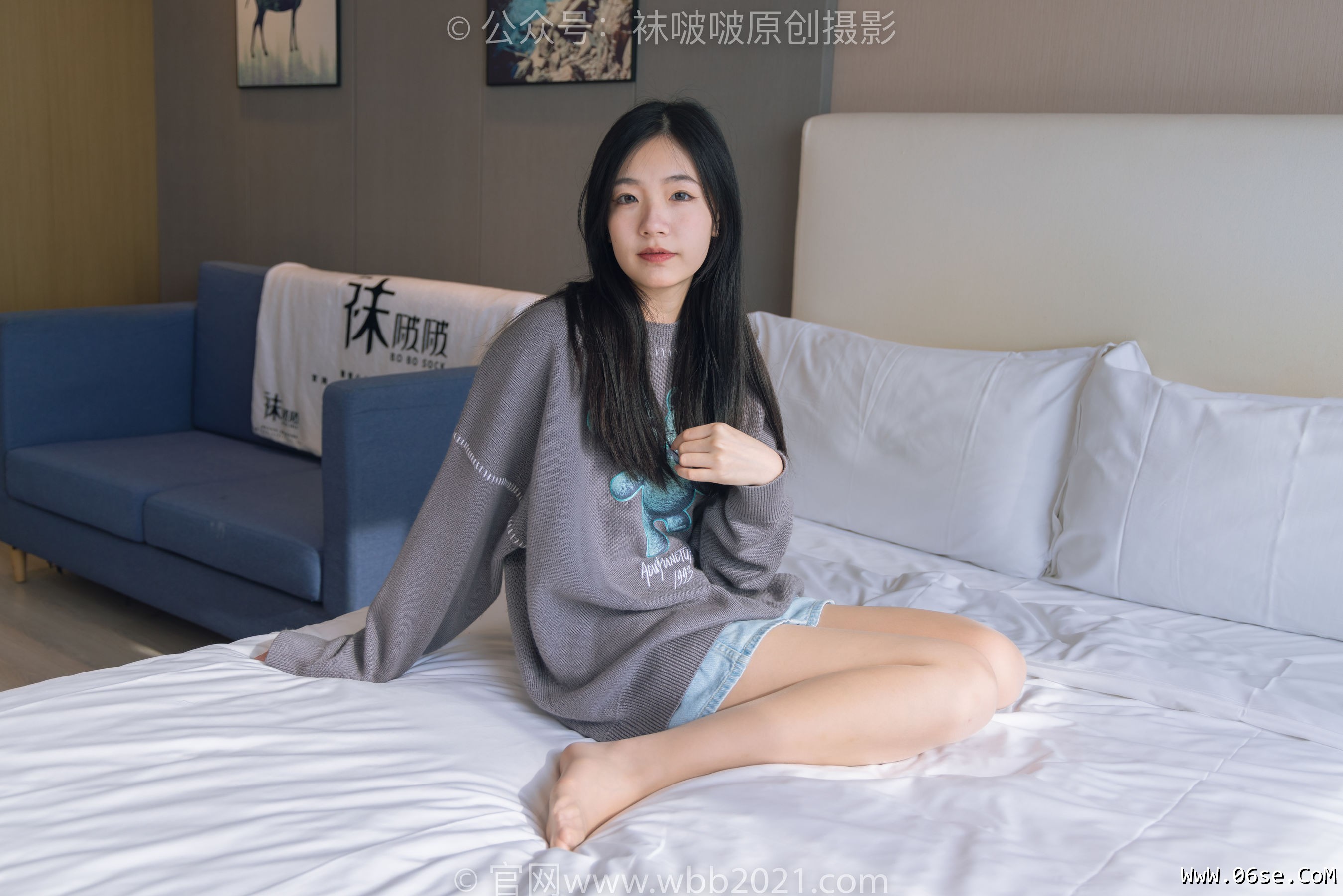 图片[21]-BoBoSocks袜啵啵 No.354 小甜豆 -运动鞋、肉丝[140P]-六色网