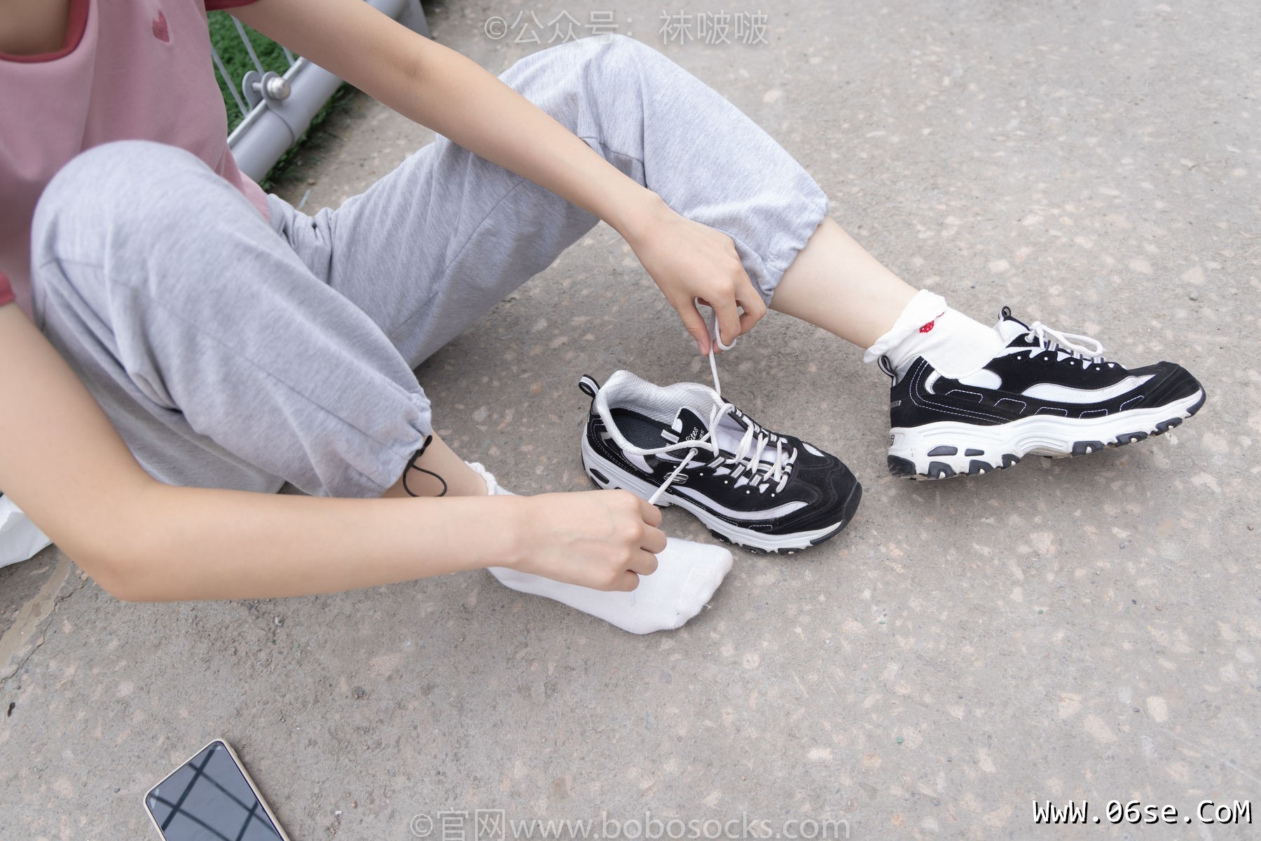 图片[51]-BoBoSocks袜啵啵 No.016 熊熊-斯凯奇运动鞋、棉袜、裸足[147P]-六色网