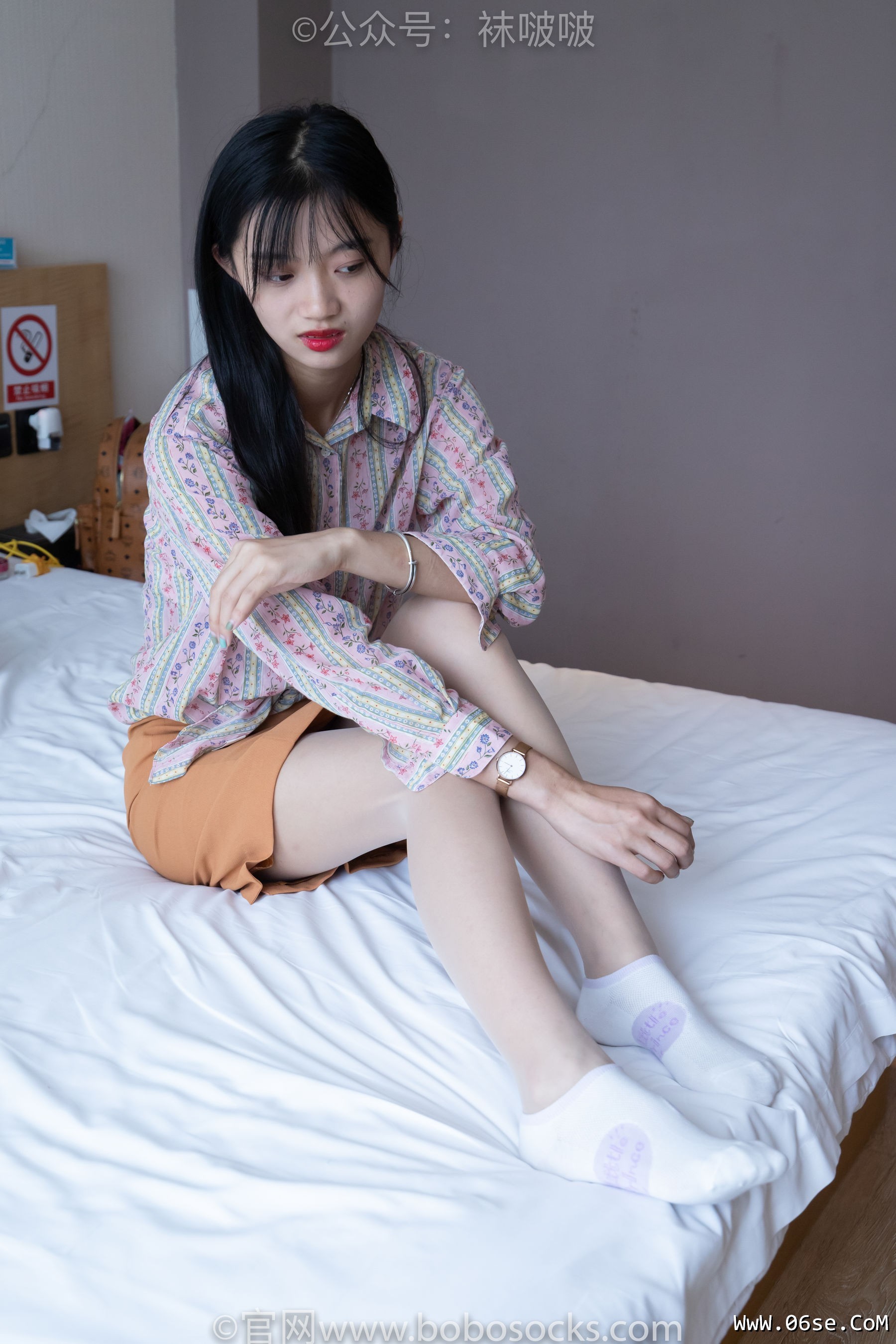 图片[56]-BoBoSocks袜啵啵 No.008 涵涵-帆布鞋、白色短棉袜、肉丝[139P]-六色网