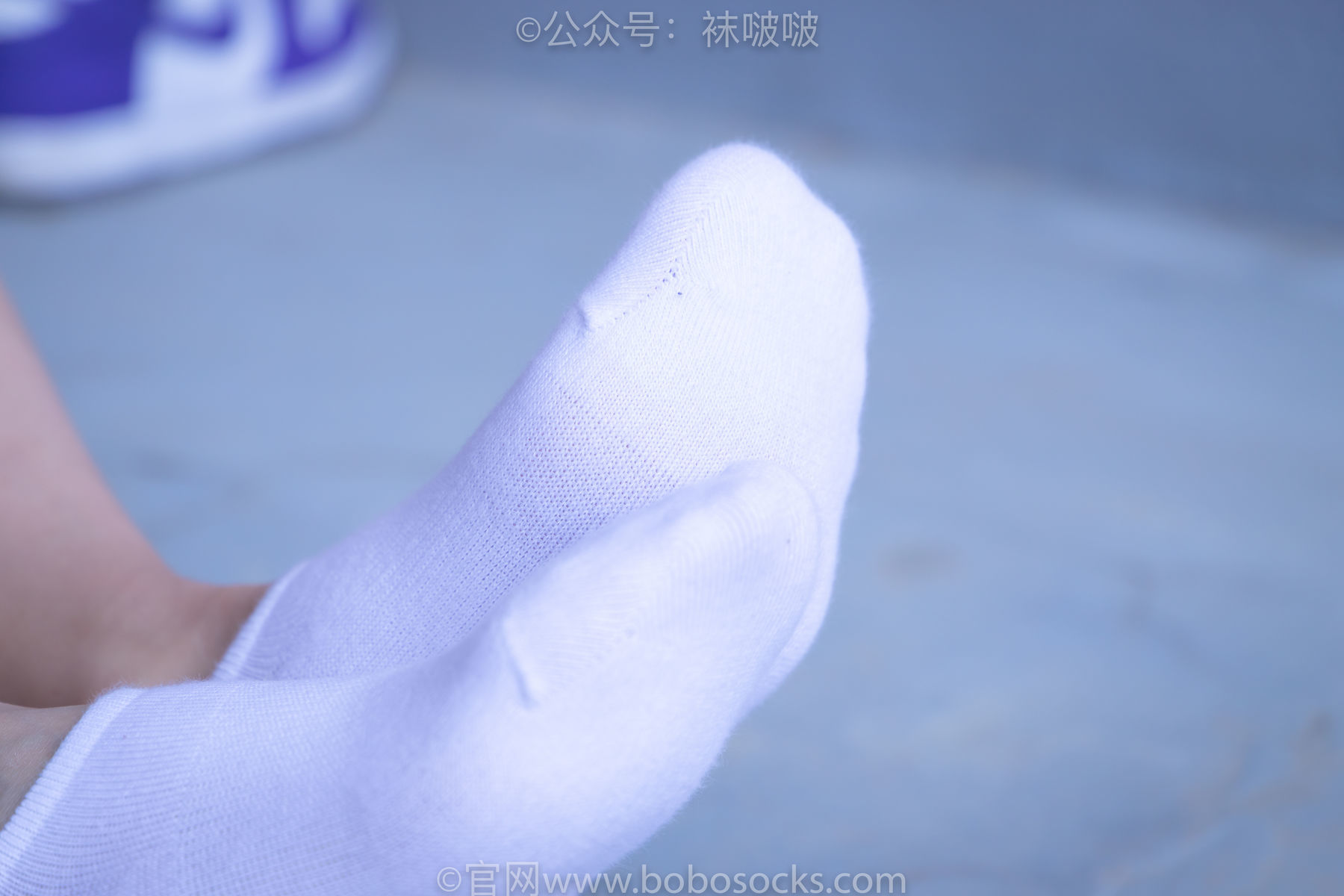 图片[78]-BoBoSocks袜啵啵 积分限定作品002 泡芙- AJ、白色棉质船袜、裸足[135P]-六色网