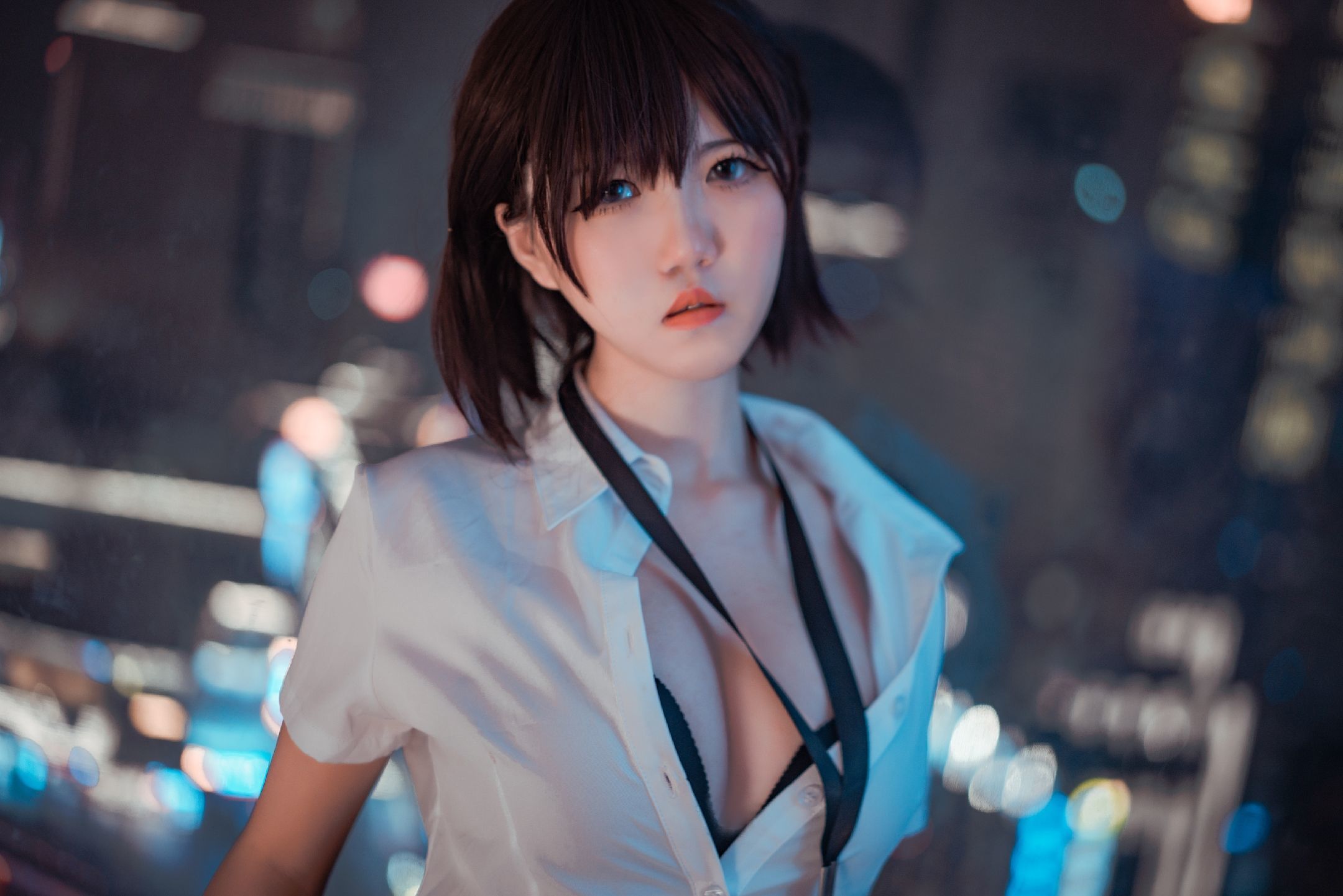 图片[24]-鬼马少女阿薰kaOri 黑丝OL[39P]-六色网