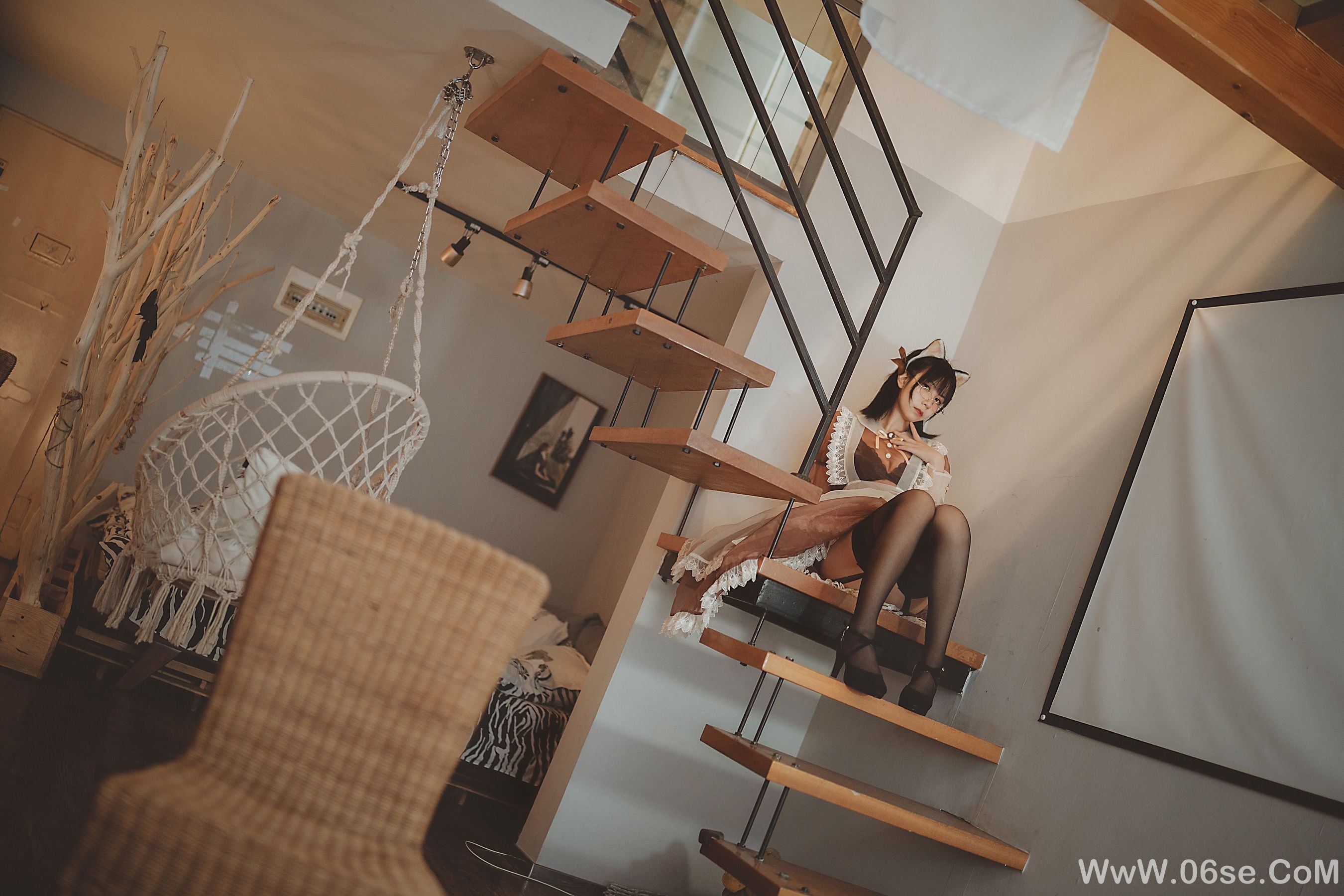 图片[4]-COSER美女逐月su 透明女仆[46P]-六色网