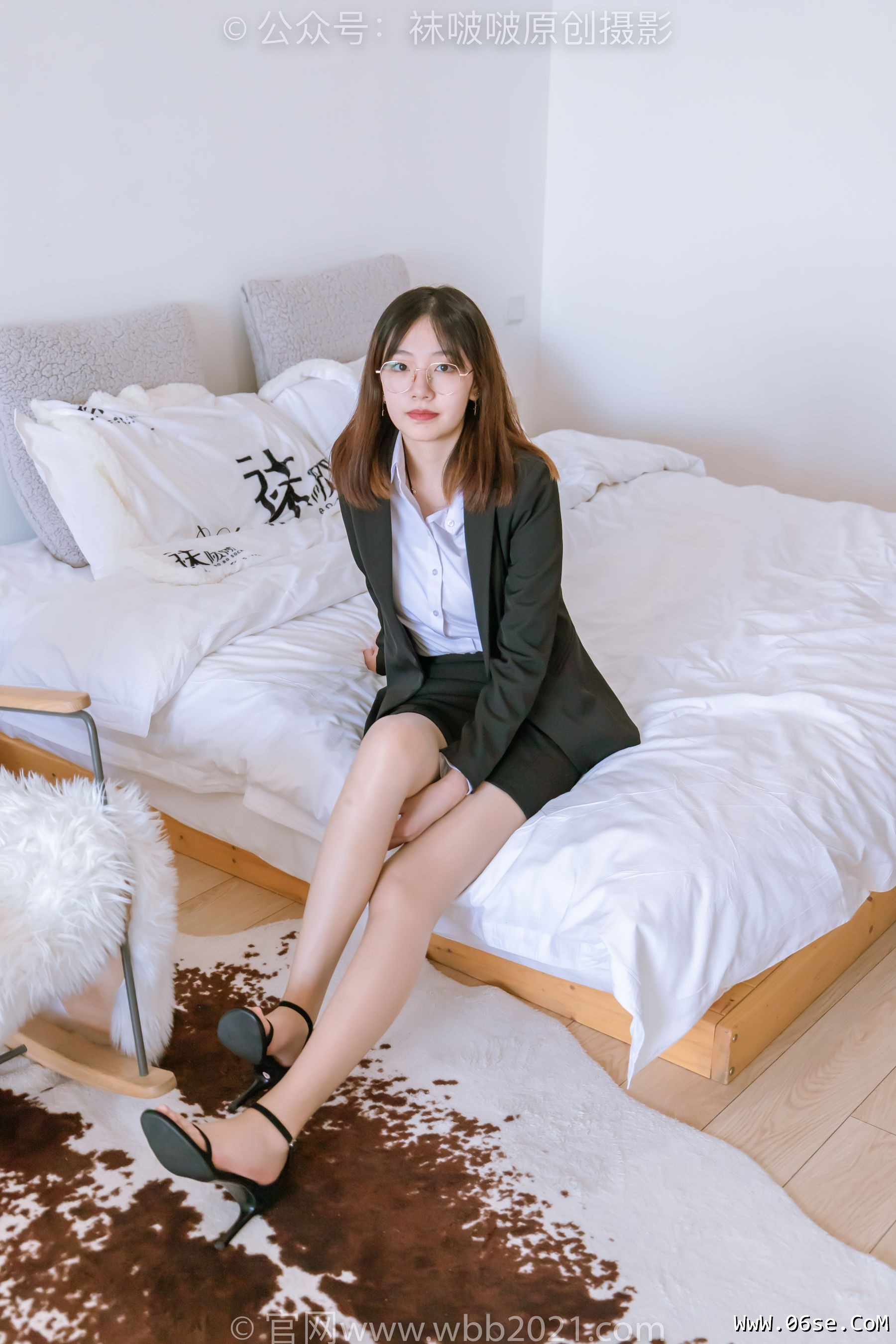 图片[64]-BoBoSocks袜啵啵 No.267 小甜豆 -高跟鞋、油亮肉丝、ol制服[129P]-六色网