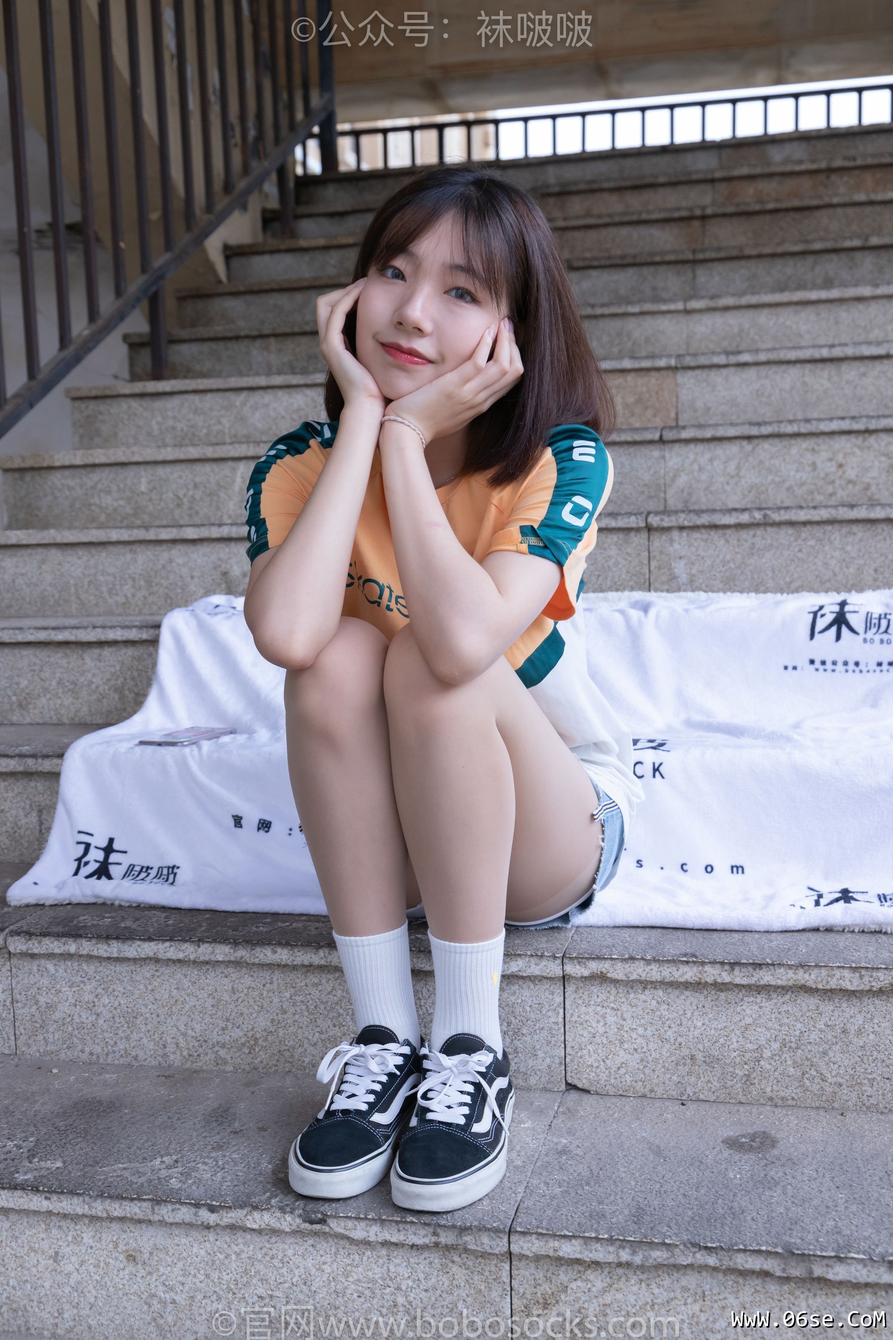 图片[29]-BoBoSocks袜啵啵 No.069 小甜豆-vans板鞋、白棉袜、肉丝[135P]-六色网