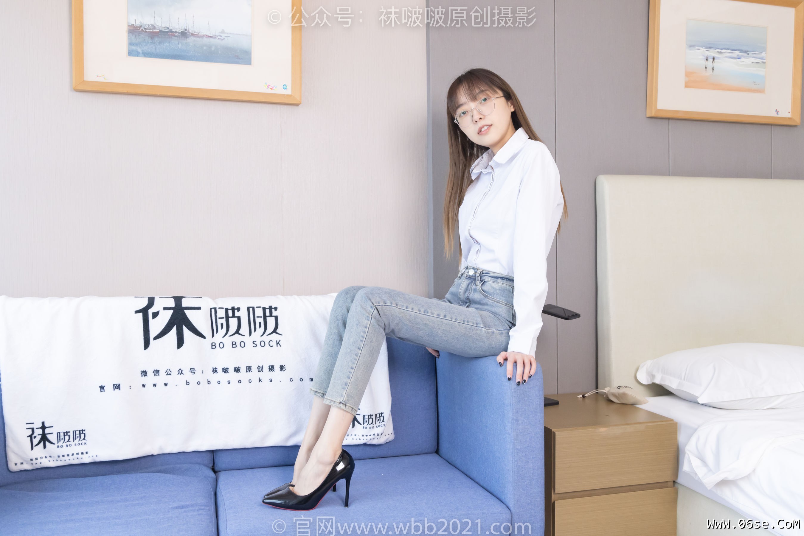 图片[161]-BoBoSocks袜啵啵 No.337 稚予 -高跟鞋、高跟凉鞋、黑丝、裤里丝、裸足[200P]-六色网