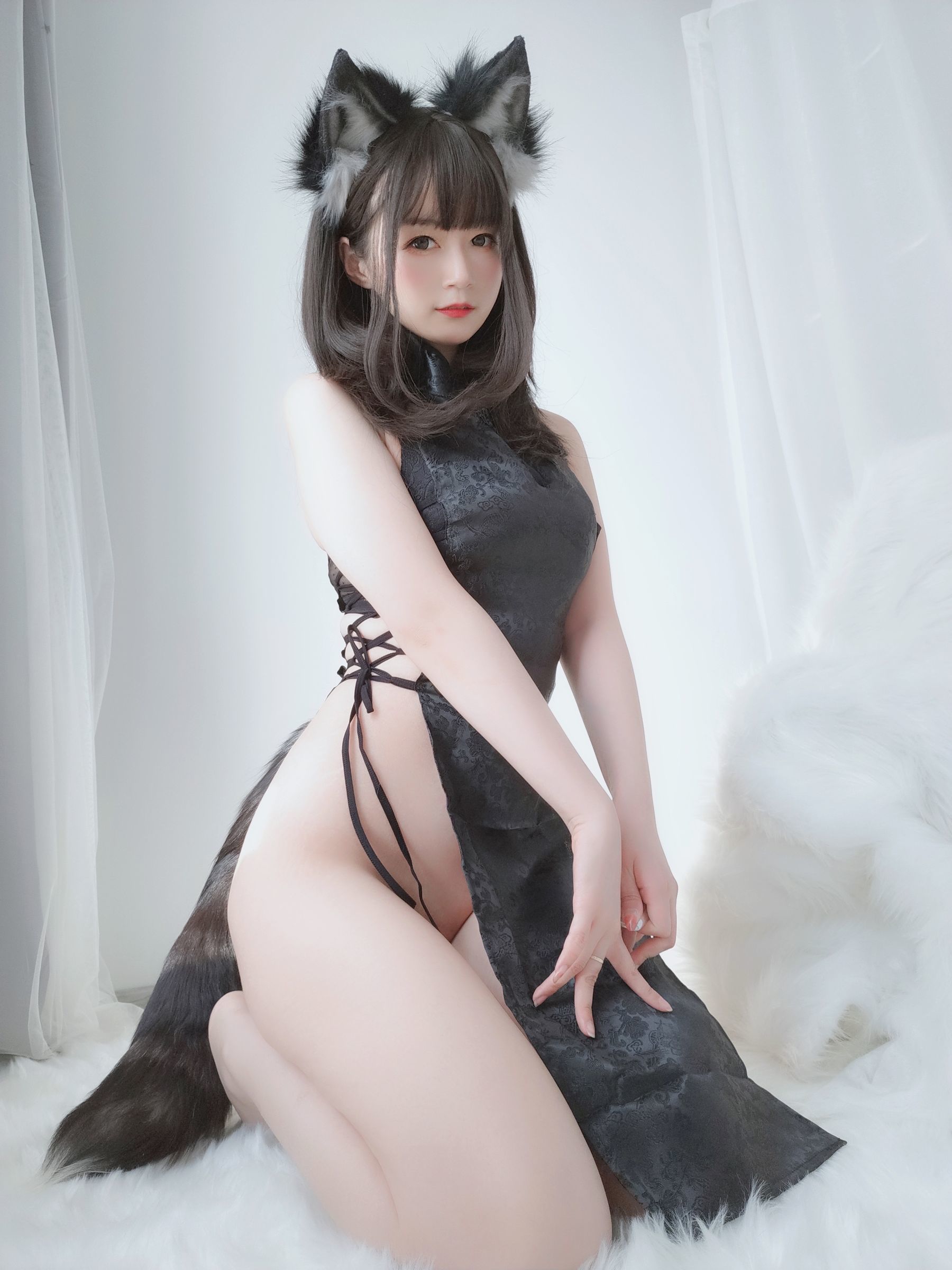 图片[72]-Coser小姐姐白银 小黑狼[104P]-六色网