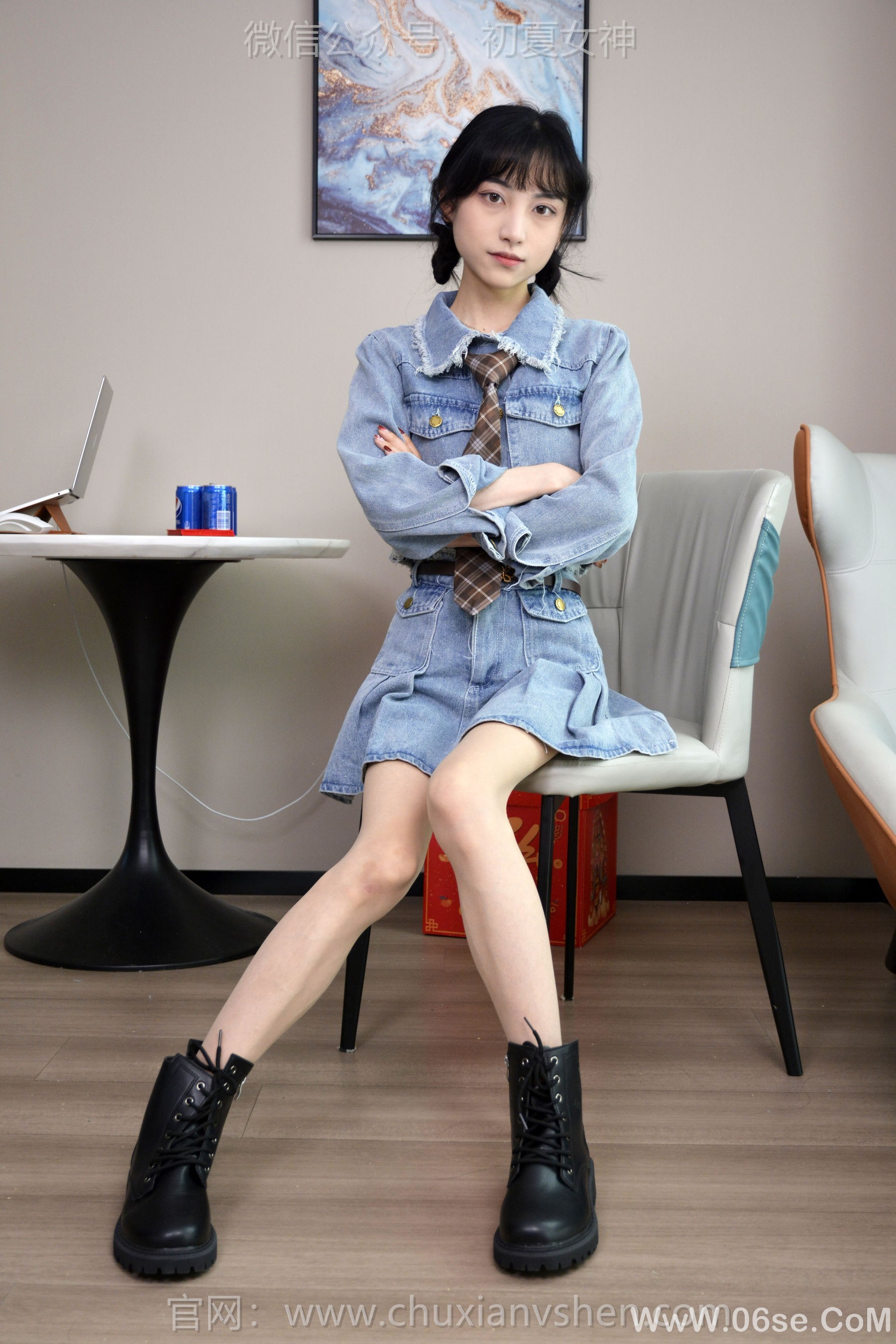 图片[39]-初夏女神 No.247 柒柒 浪漫牛仔[140P]-六色网