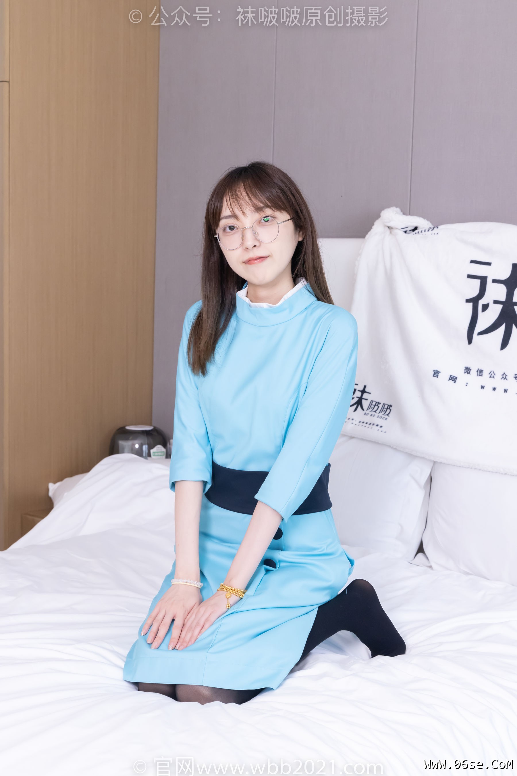 图片[191]-BoBoSocks袜啵啵 No.440 稚予 -高跟鞋、厚黑丝、空姐制服[200P]-六色网