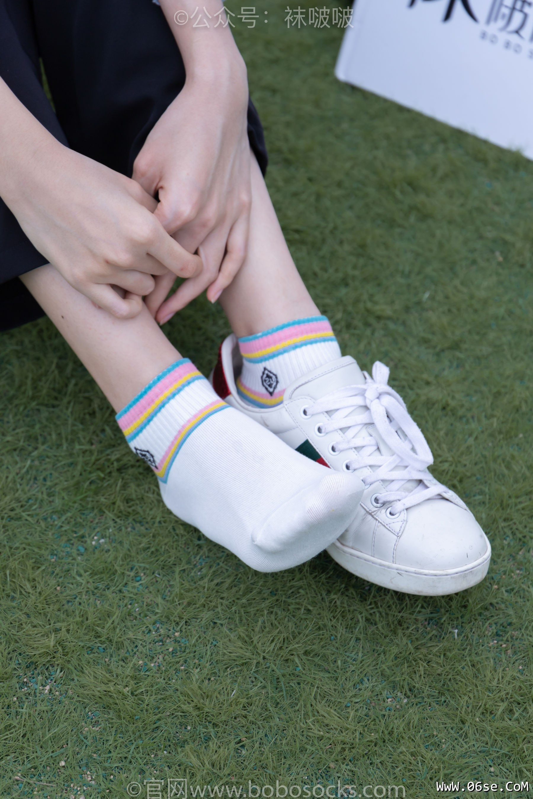 图片[26]-BoBoSocks袜啵啵 No.021 泡芙-板鞋、白棉袜、裸足[131P]-六色网
