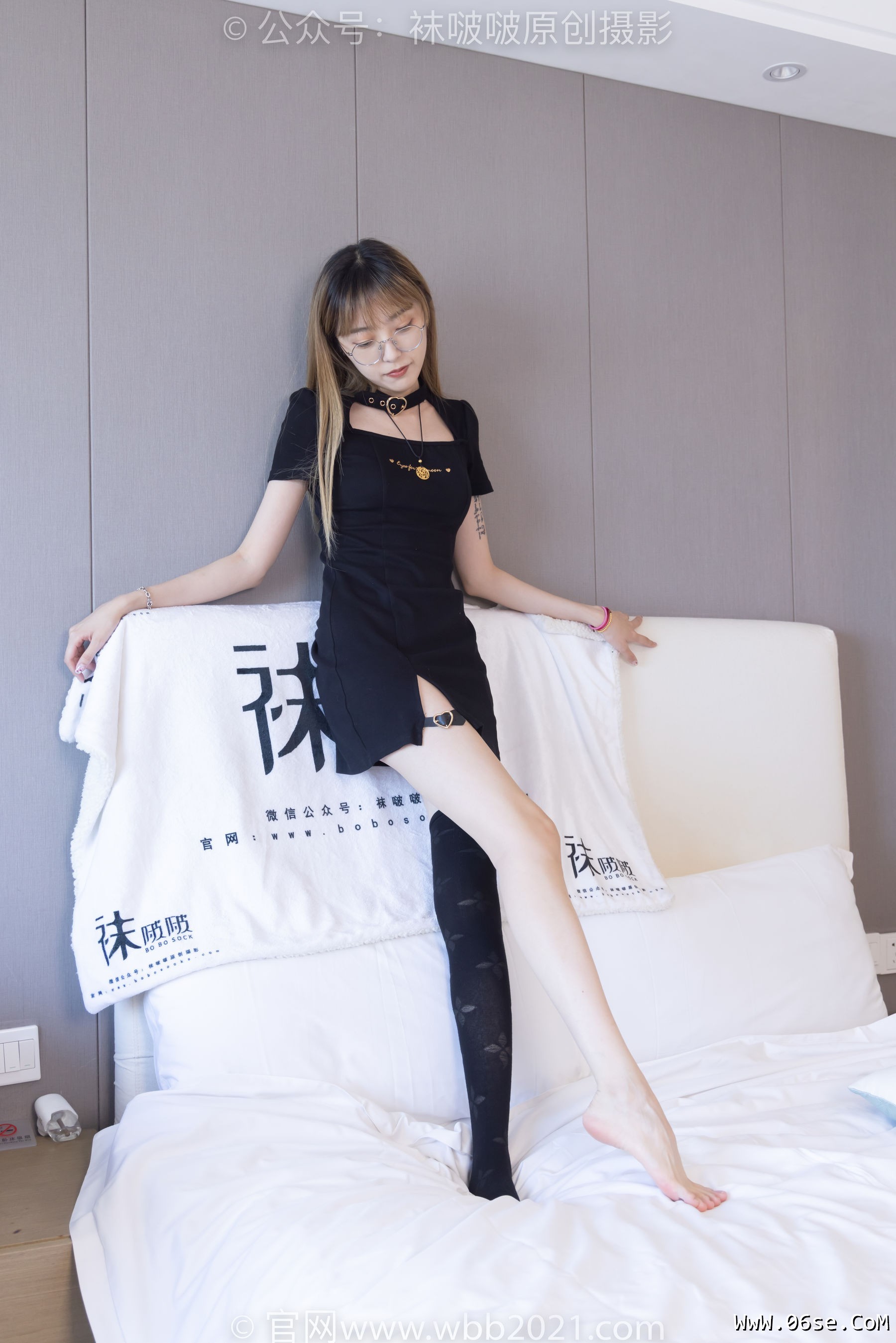 图片[118]-BoBoSocks袜啵啵 No.270 稚予 -高跟鞋、皮鞋、厚黑丝、黑色大腿棉袜[149P]-六色网
