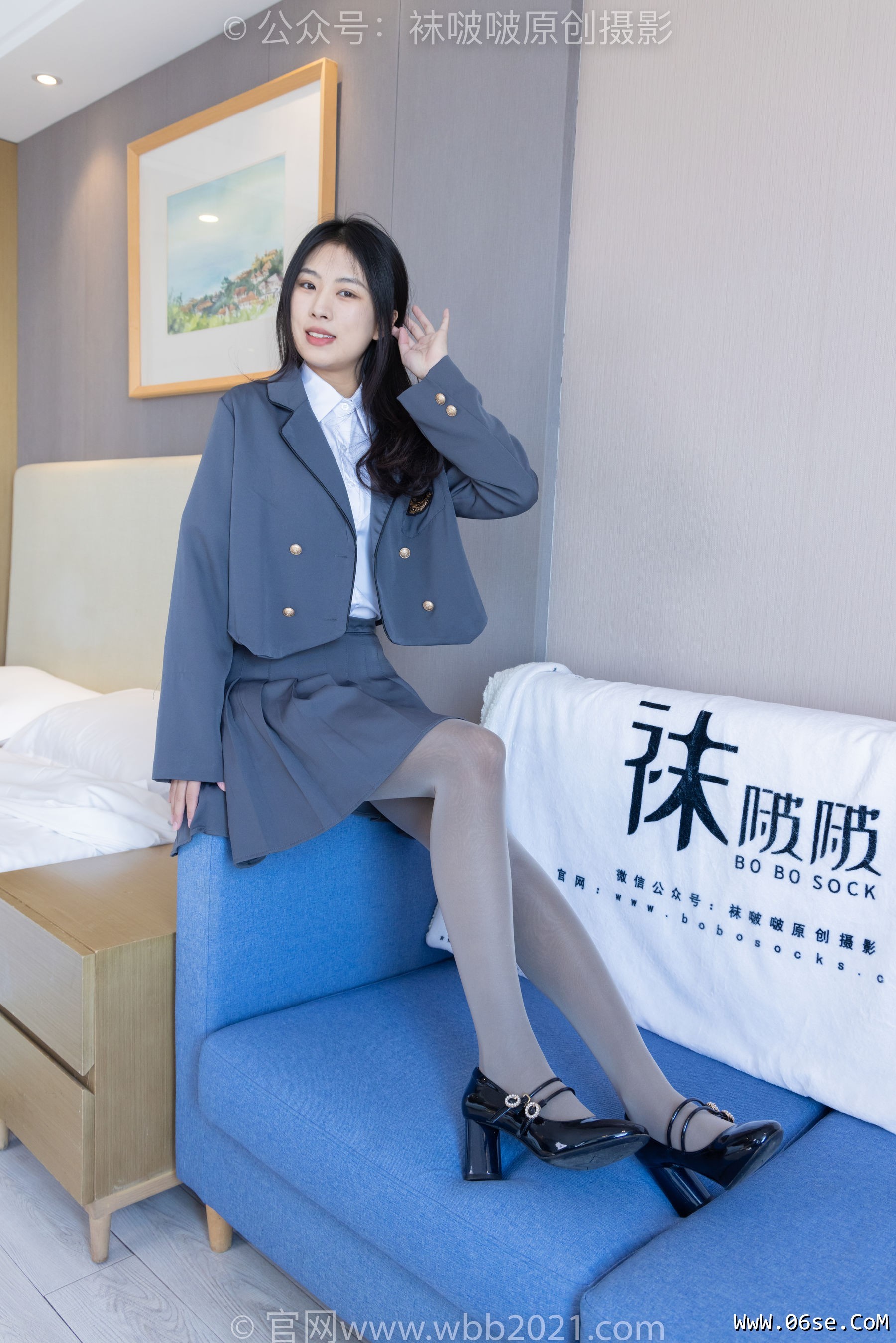 图片[81]-BoBoSocks袜啵啵 No.312 奶油 -高跟鞋、黑丝打底、肉丝[160P]-六色网