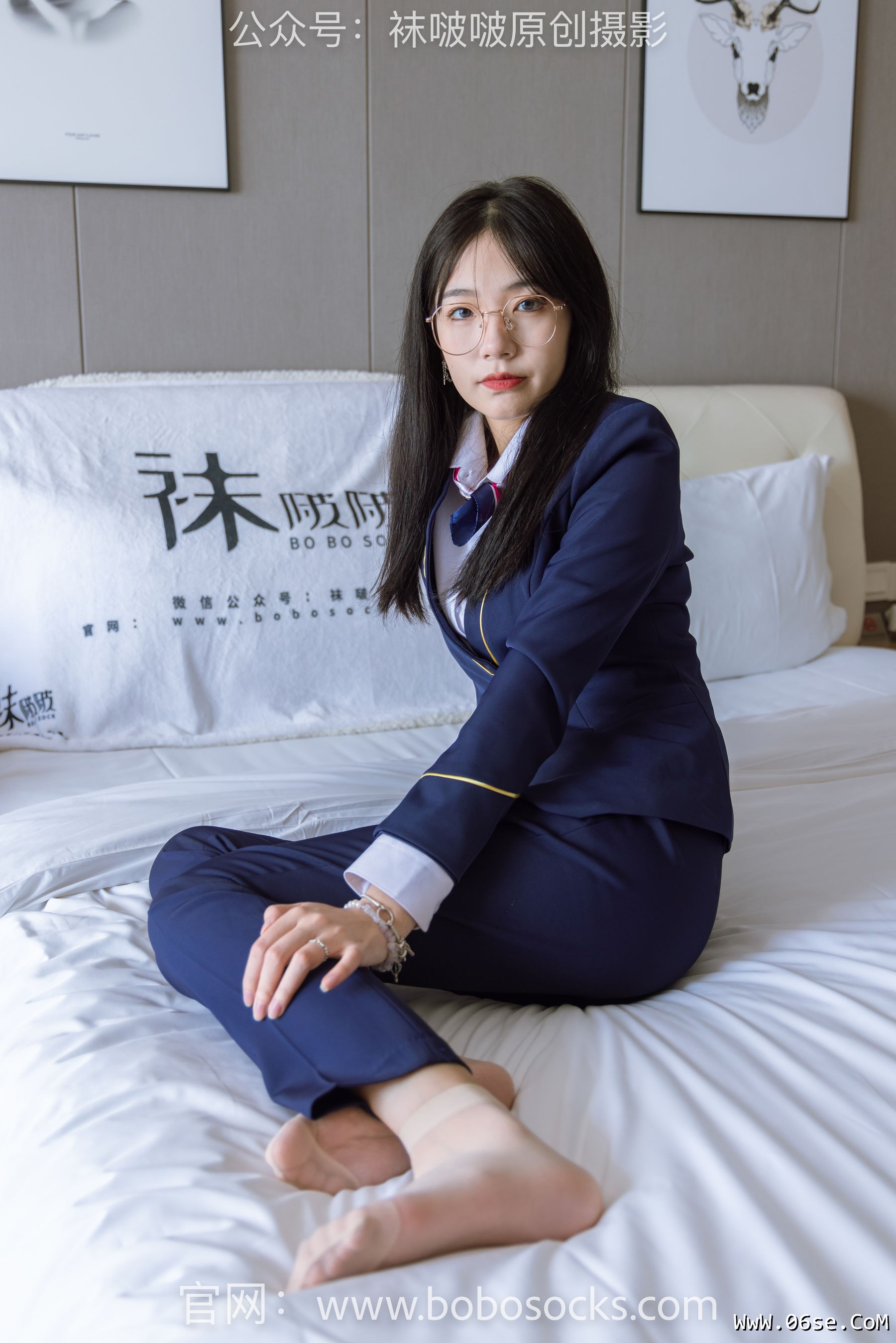 图片[118]-BoBoSocks袜啵啵 No.139 小甜豆-高跟鞋、短肉丝、空姐制服[140P]-六色网