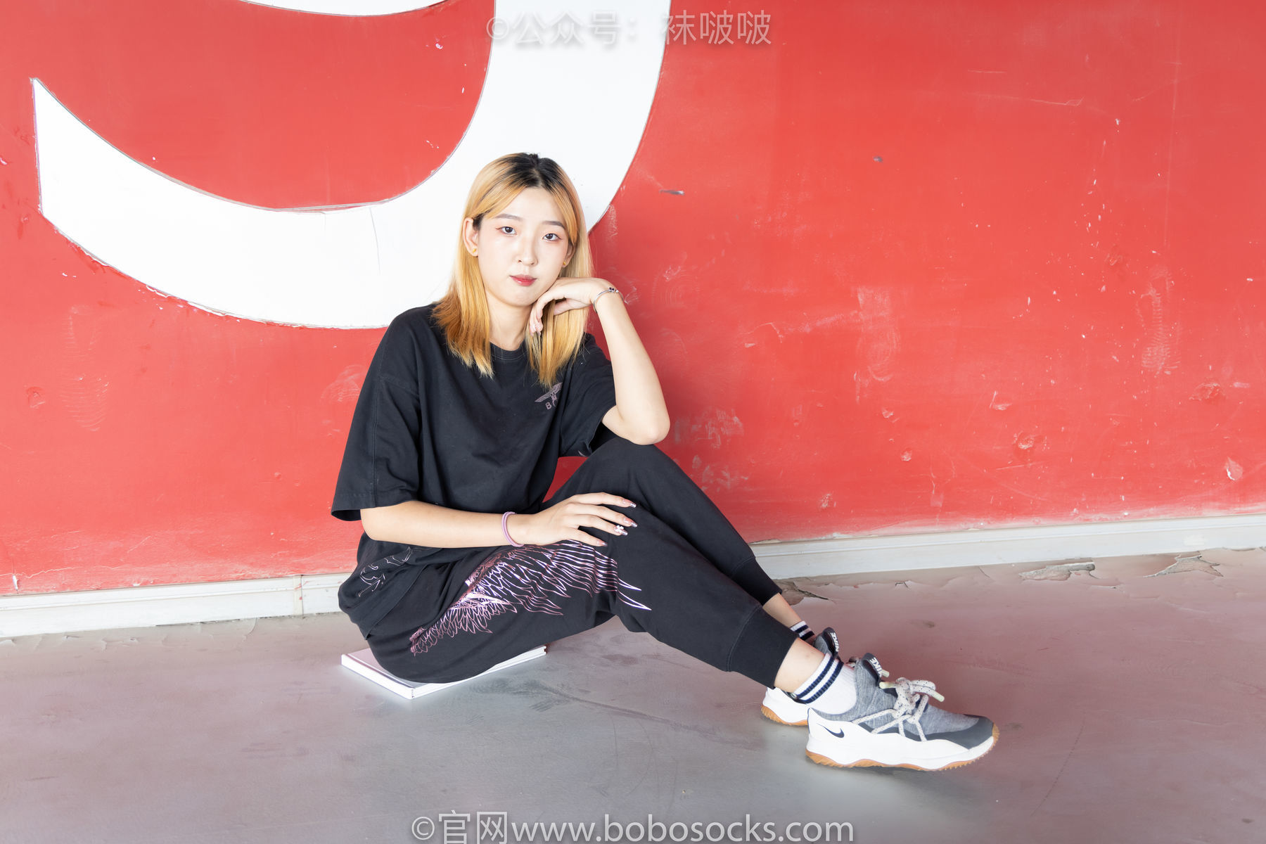 图片[17]-BoBoSocks袜啵啵 No.018 木木-运动鞋、白棉袜、裸足[136P]-六色网