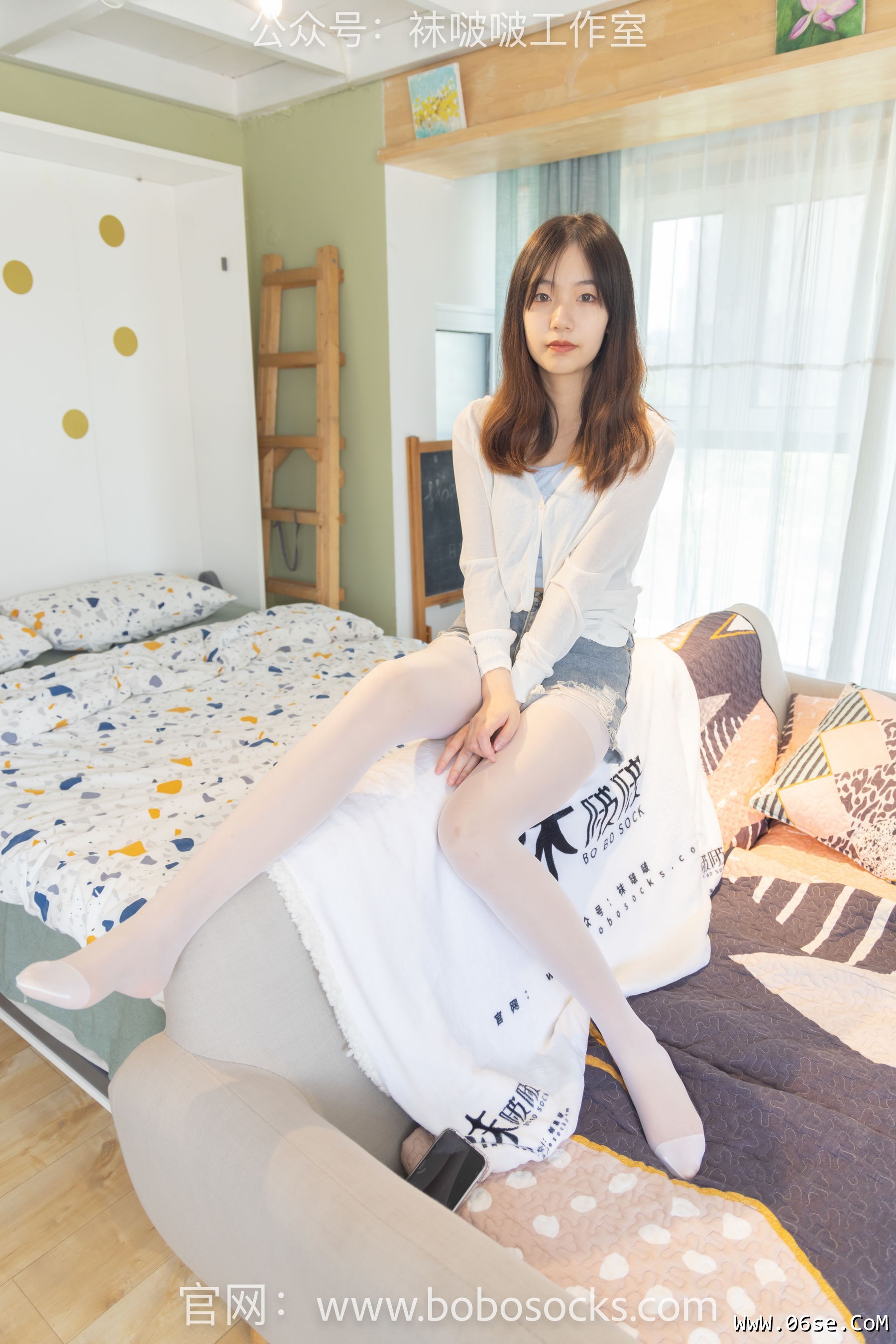 图片[130]-BoBoSocks袜啵啵 No.102 小甜豆-板鞋、白丝[140P]-六色网