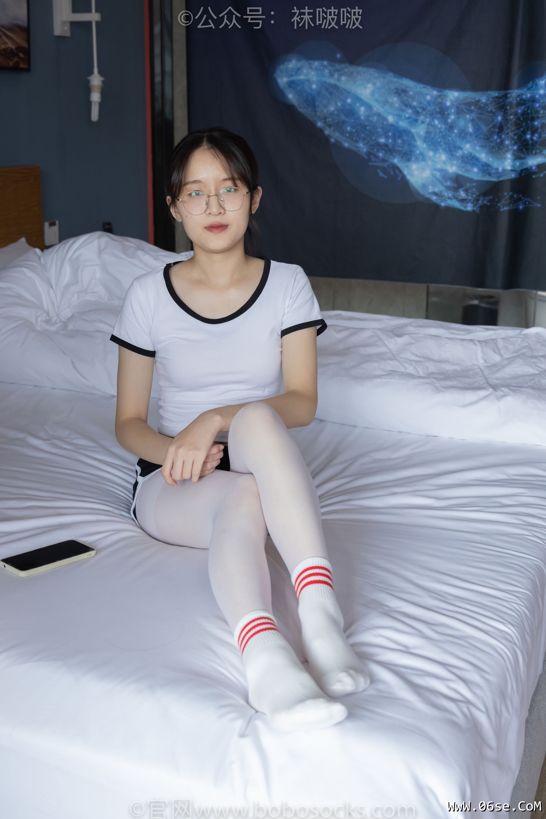 图片[54]-BoBoSocks袜啵啵 积分限定作品004 熊熊-板鞋、白棉袜、白丝[139P]-六色网