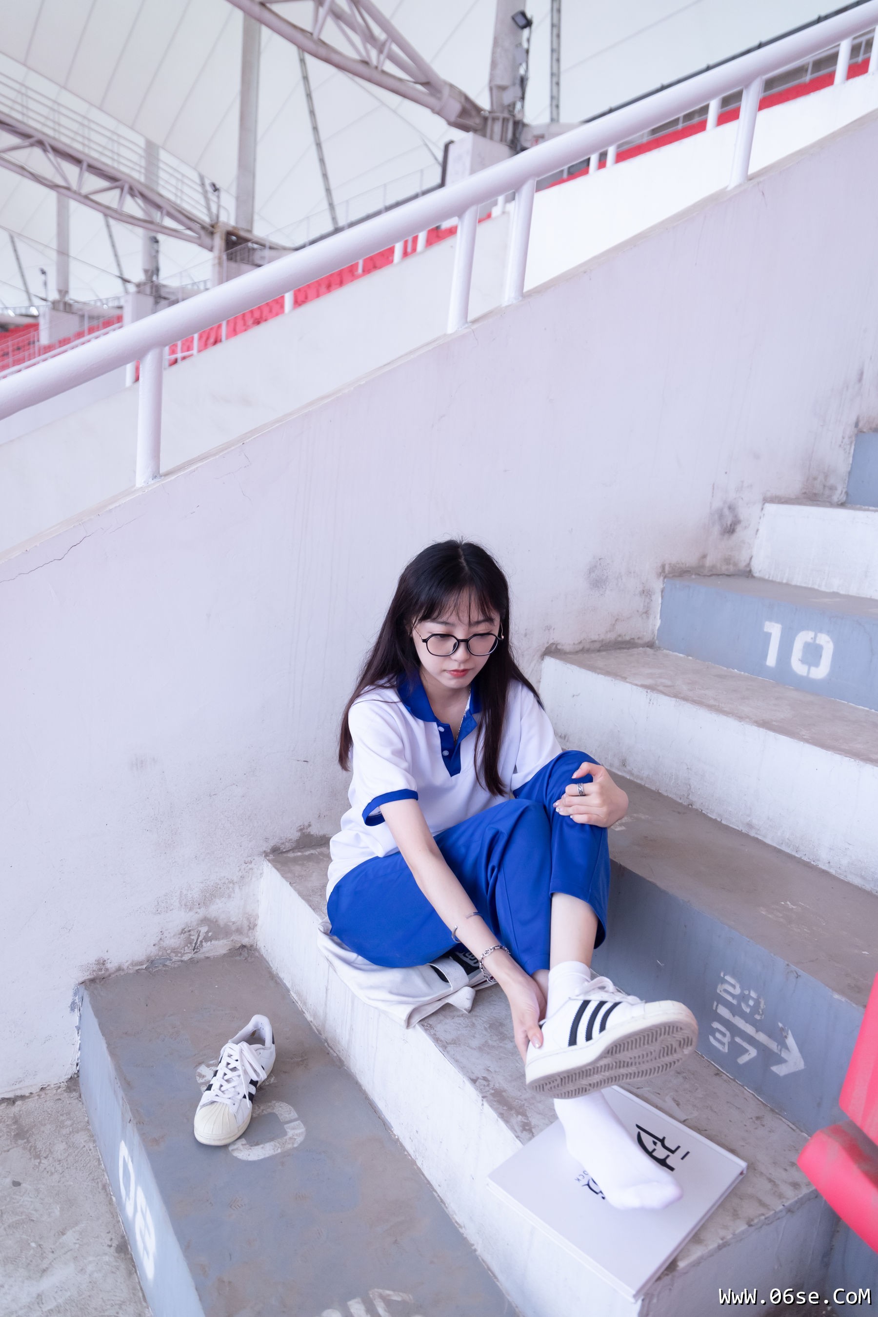 图片[58]-BoBoSocks袜啵啵 No.002 稚予-校服、贝壳头、白棉袜、裸足[139P]-六色网