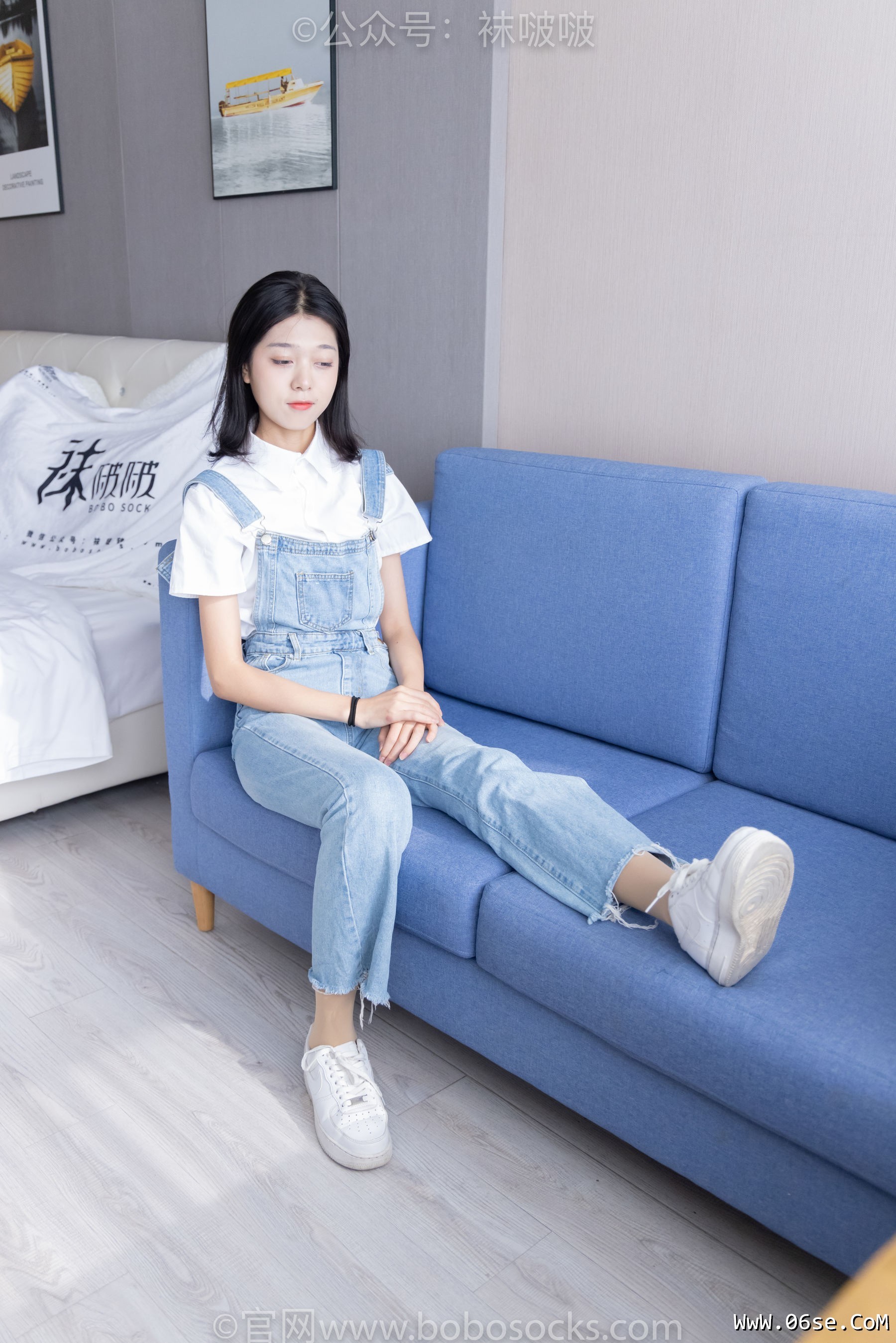 图片[14]-BoBoSocks袜啵啵 No.034 瑶瑶-空军一号板鞋、特旧厚肉丝[131P]-六色网