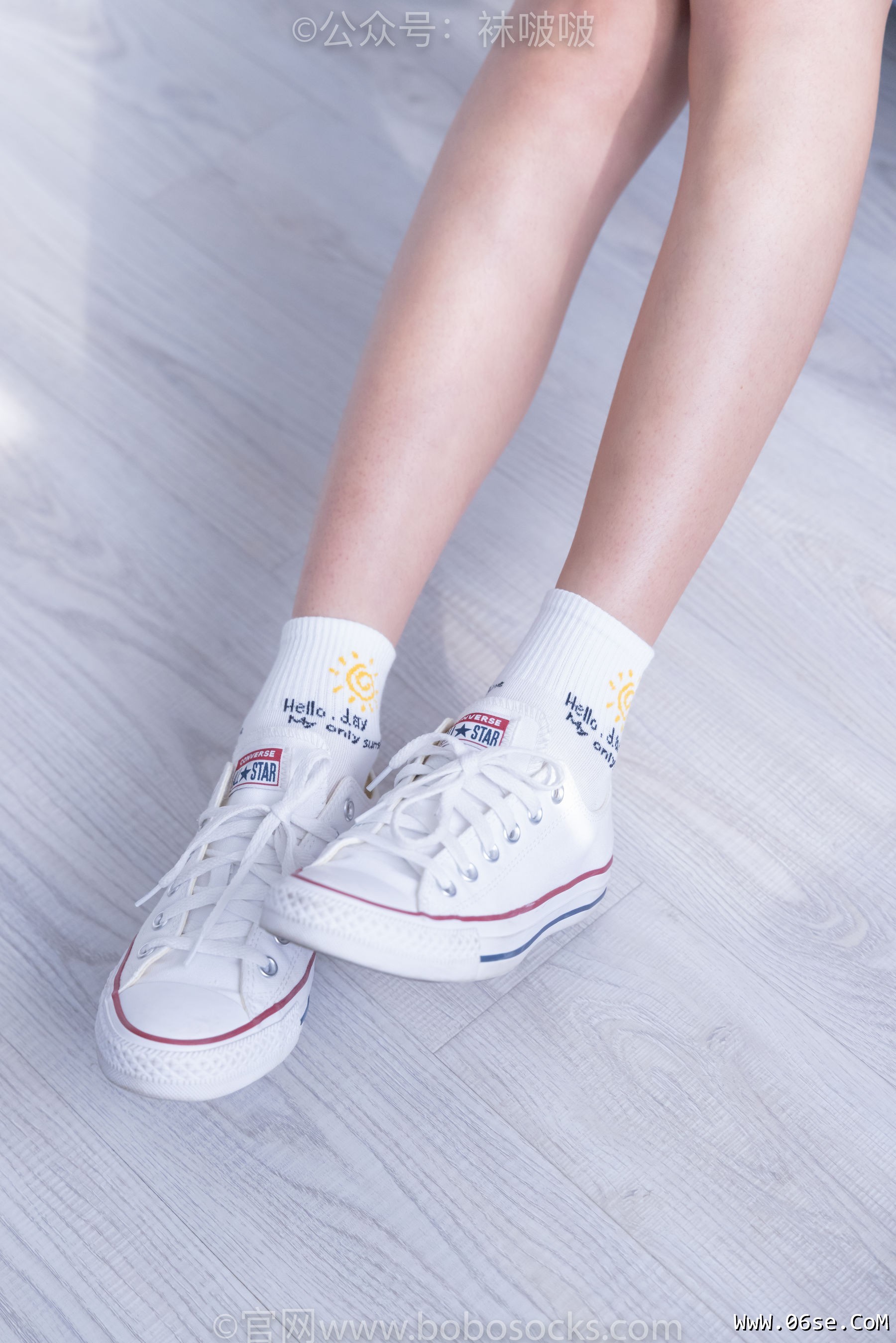 图片[16]-BoBoSocks袜啵啵 No.052 瑶瑶-JK制服、帆布鞋、白棉袜、裸足[133P]-六色网
