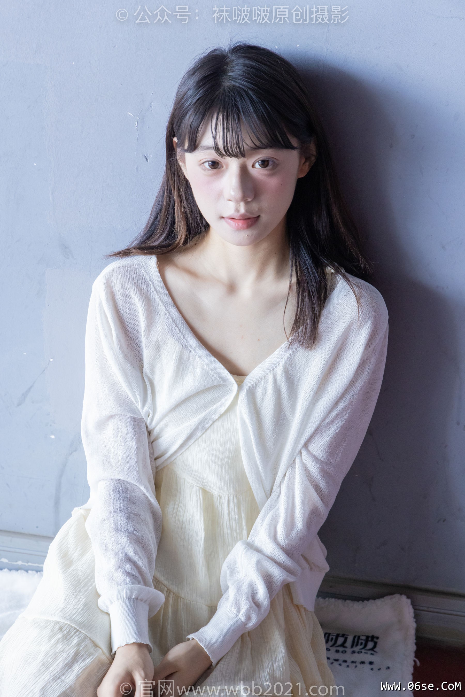 图片[87]-BoBoSocks袜啵啵 No.395 糯米 -板鞋、白丝[145P]-六色网