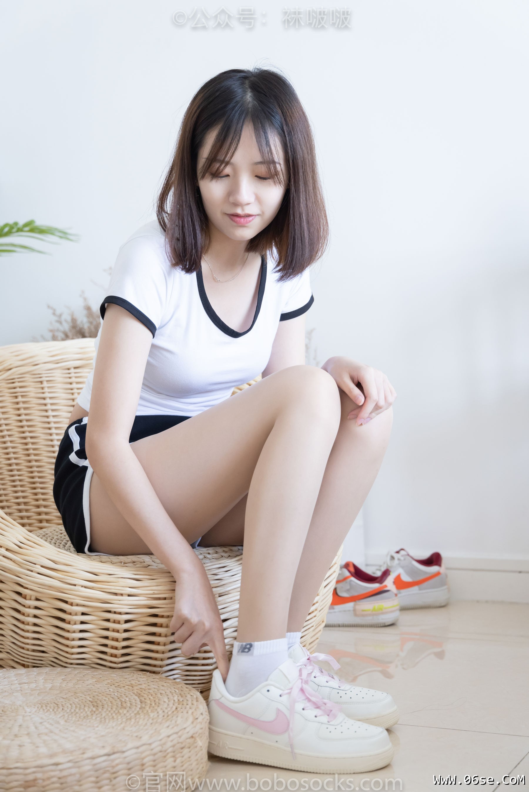 图片[149]-BoBoSocks袜啵啵 No.026 小甜豆-体操服、空军一号、白棉袜、肉丝[149P]-六色网