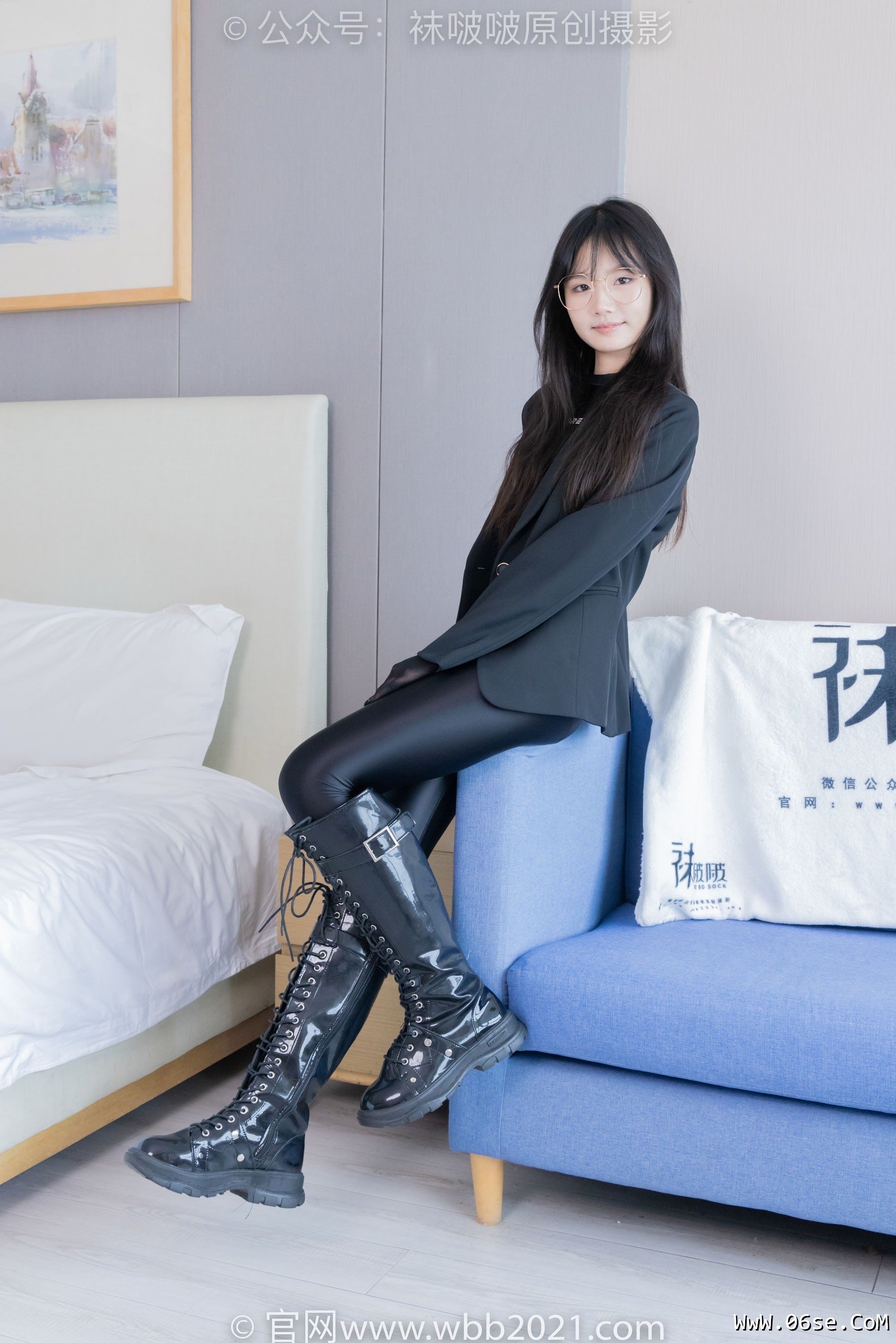 图片[61]-BoBoSocks袜啵啵 No.423 甜甜圈 -长靴、黑丝、连体衣裤里丝[145P]-六色网