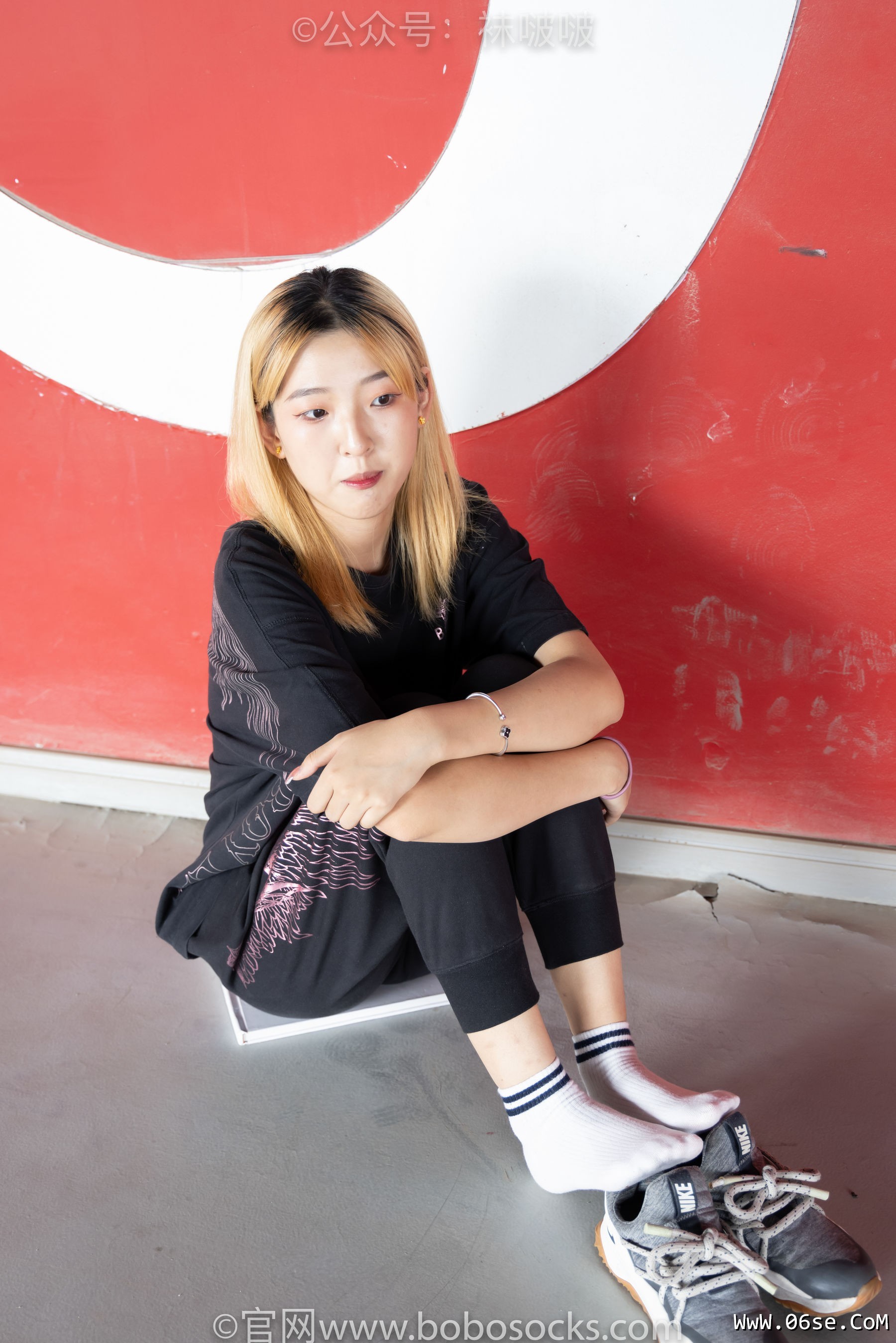 图片[41]-BoBoSocks袜啵啵 No.018 木木-运动鞋、白棉袜、裸足[136P]-六色网
