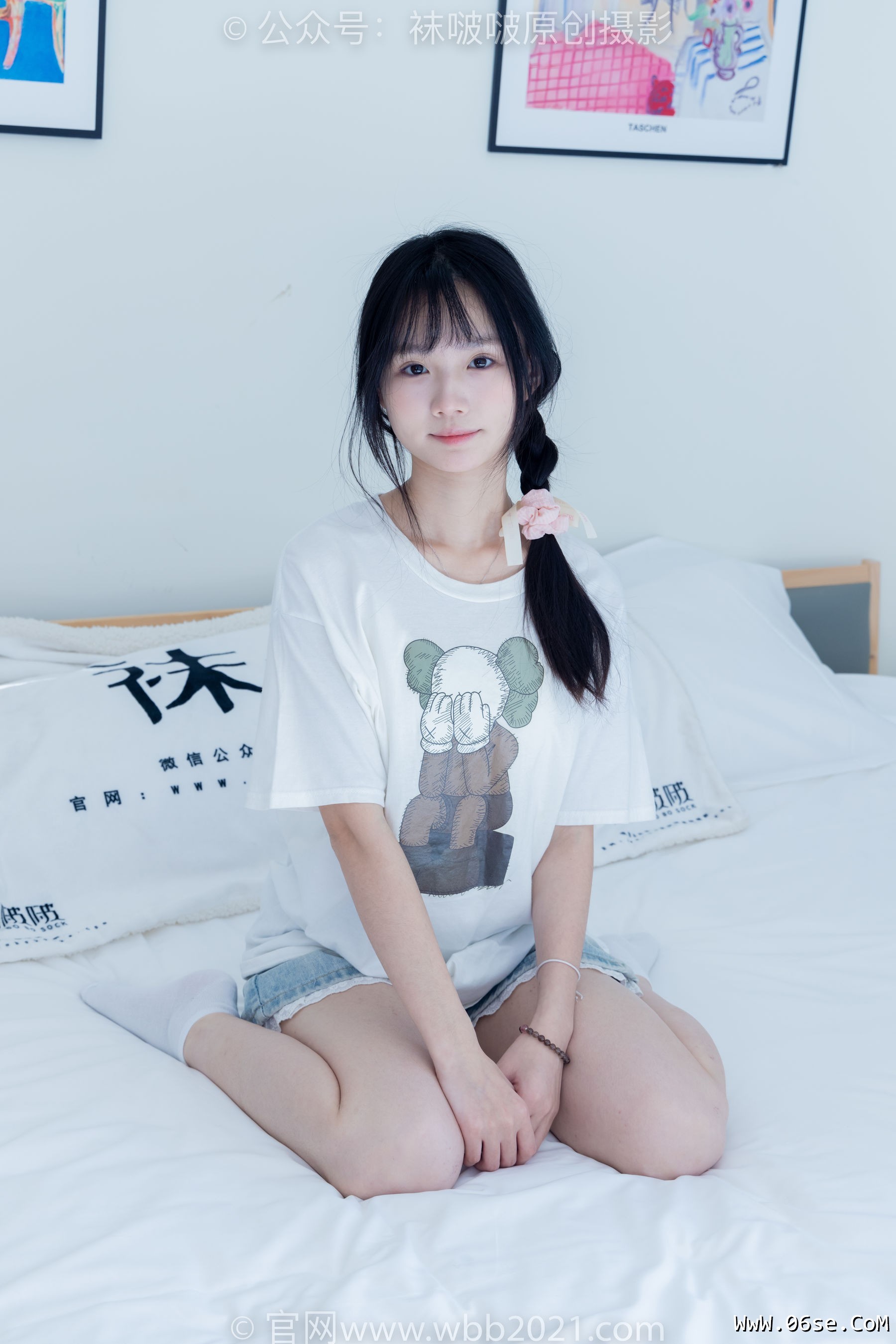 图片[4]-BoBoSocks袜啵啵 No.331 甜甜圈 -板鞋、白棉袜、裸足[144P]-六色网
