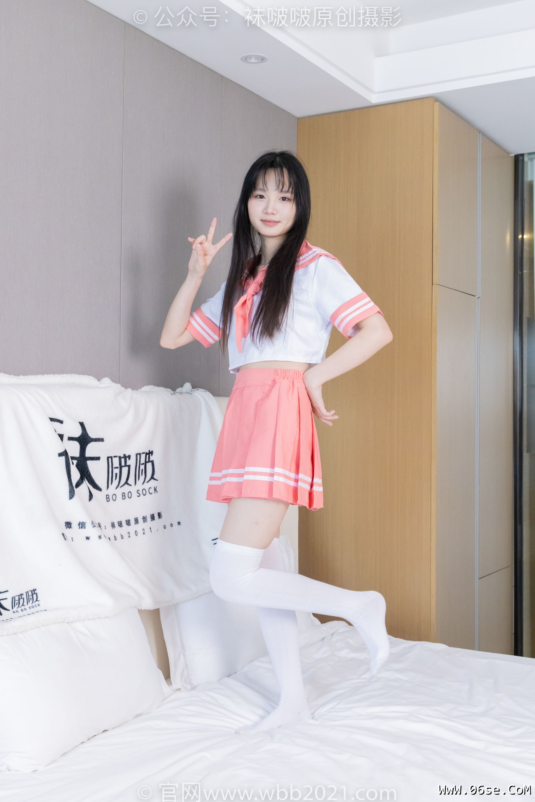 图片[117]-BoBoSocks袜啵啵 No.429 甜甜圈 -板鞋、白棉袜、过膝白棉袜[159P]-六色网