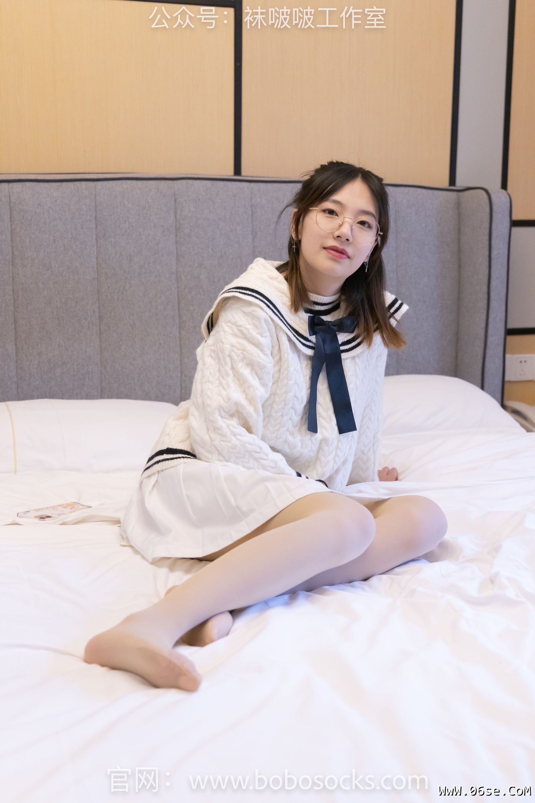 图片[126]-BoBoSocks袜啵啵 No.117 小甜豆-黑皮鞋、厚肉丝[135P]-六色网