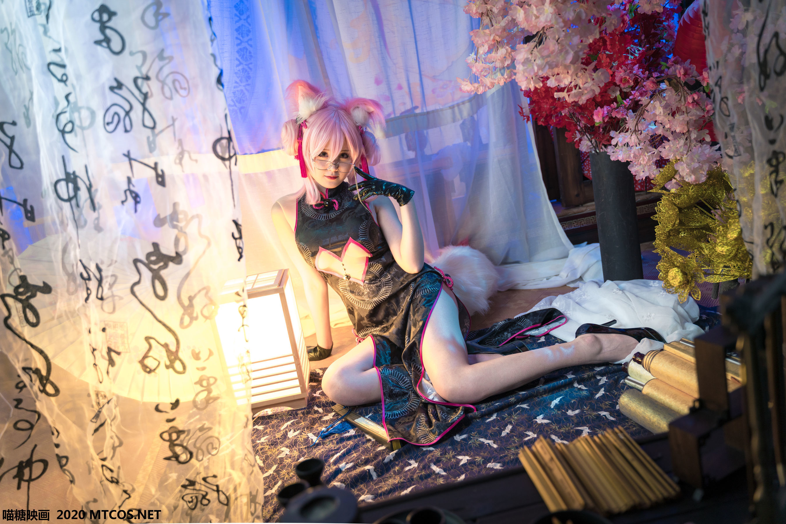 图片[9]-[喵糖映画] HML.013 小玉旗袍 [44P]-六色网