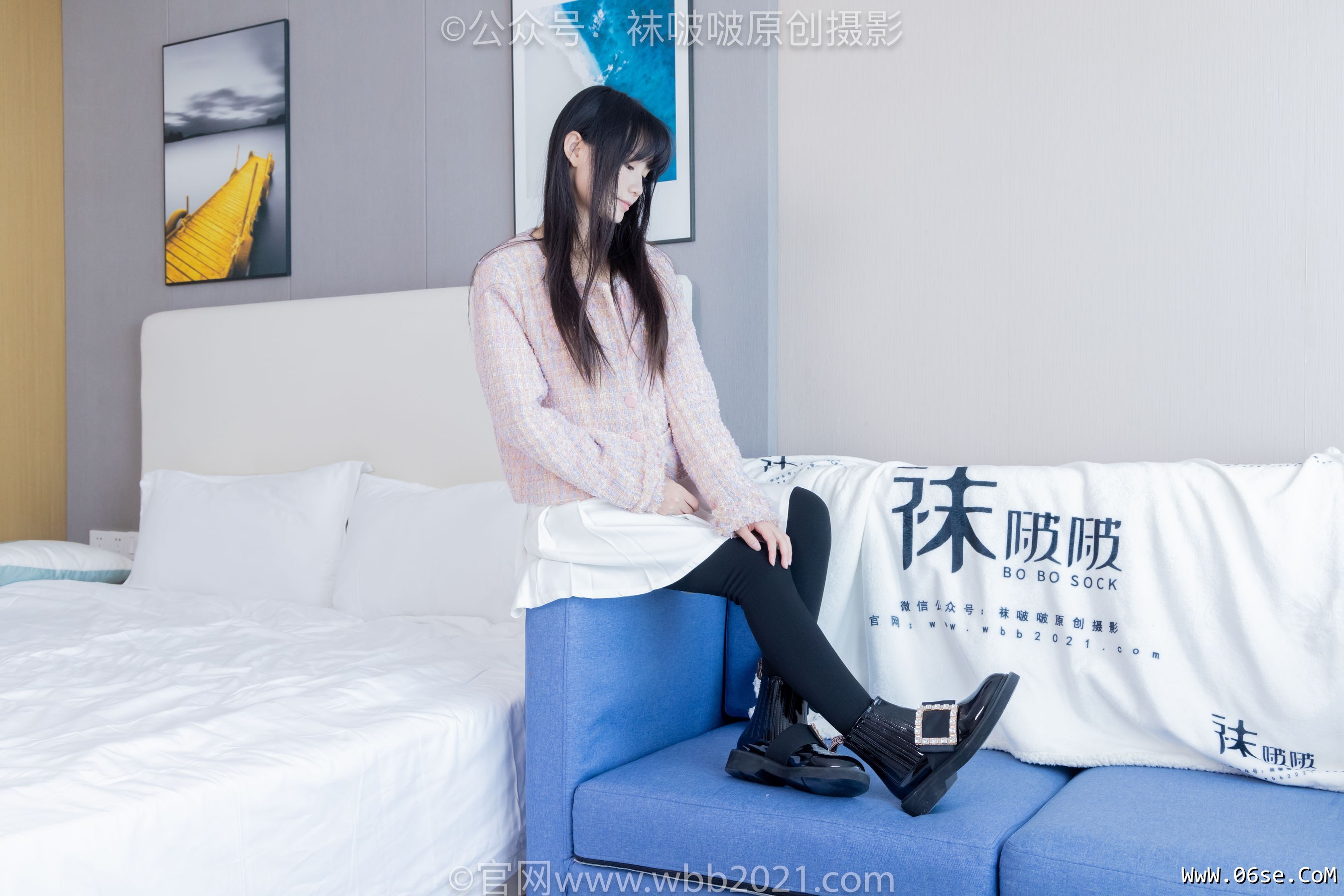 图片[132]-BoBoSocks袜啵啵 No.438 甜甜圈 -皮鞋、板鞋、白棉袜、黑色踩脚袜[150P]-六色网