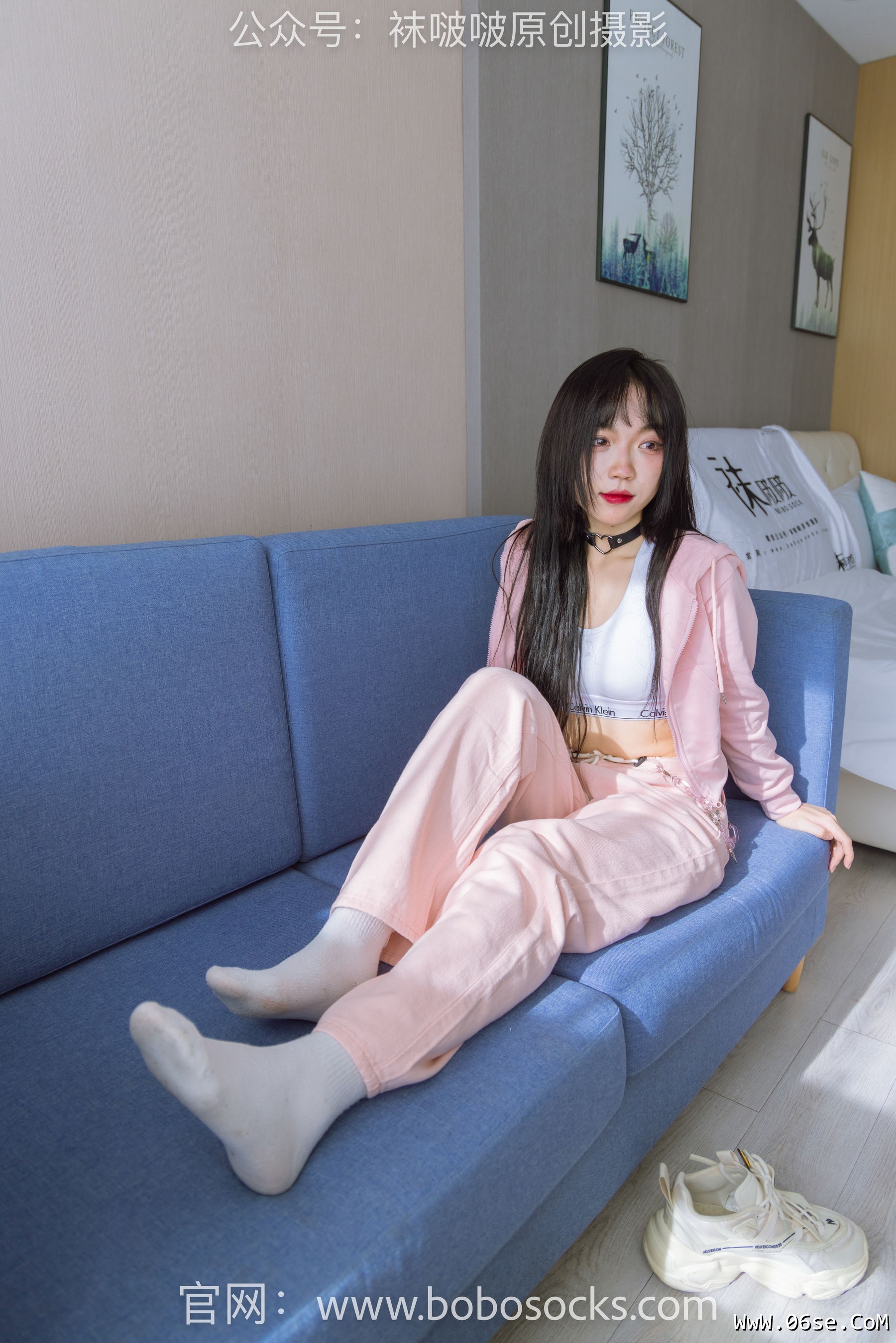 图片[82]-BoBoSocks袜啵啵 No.141 周周-运动鞋、白棉袜、裸足[140P]-六色网