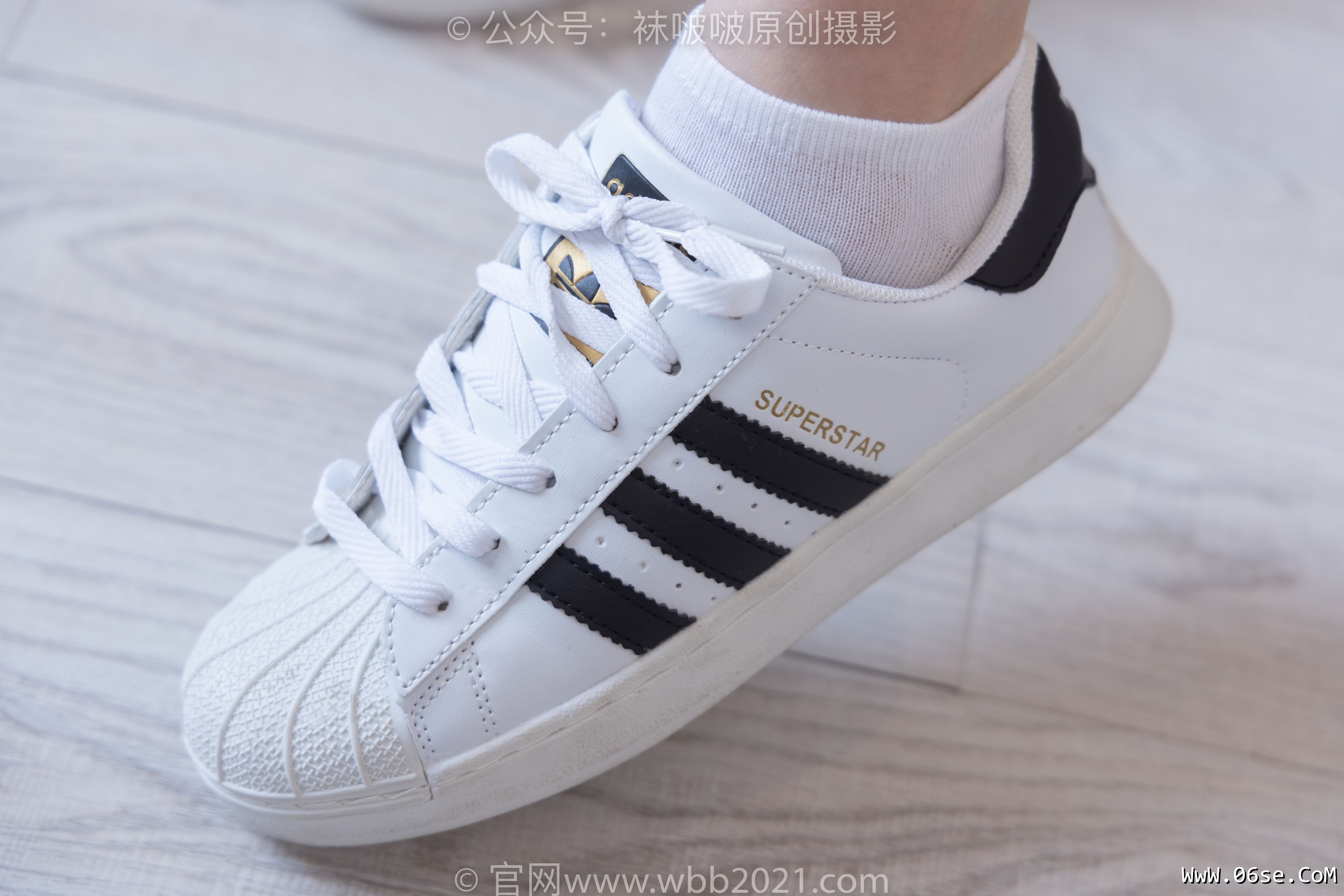 图片[87]-BoBoSocks袜啵啵 No.258 小沫 -贝壳头板鞋、白棉袜[148P]-六色网