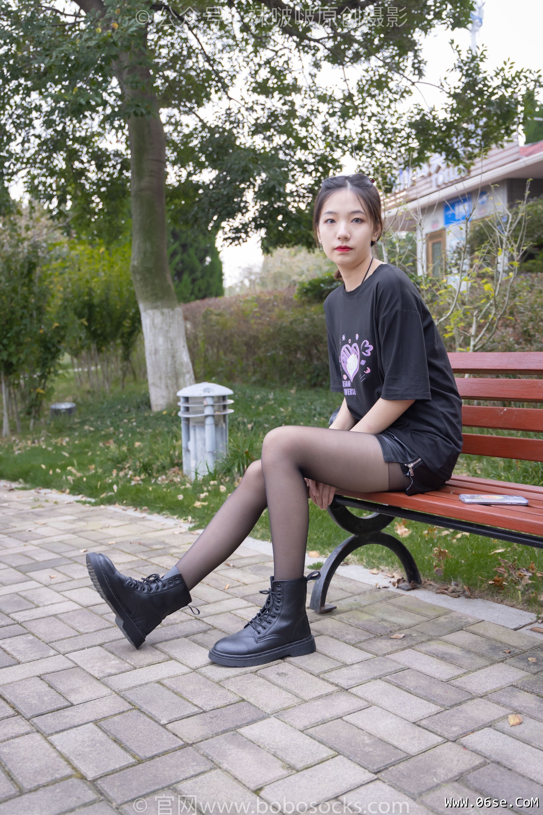 图片[43]-BoBoSocks袜啵啵 No.221 小甜豆-马丁靴、黑丝[133P]-六色网