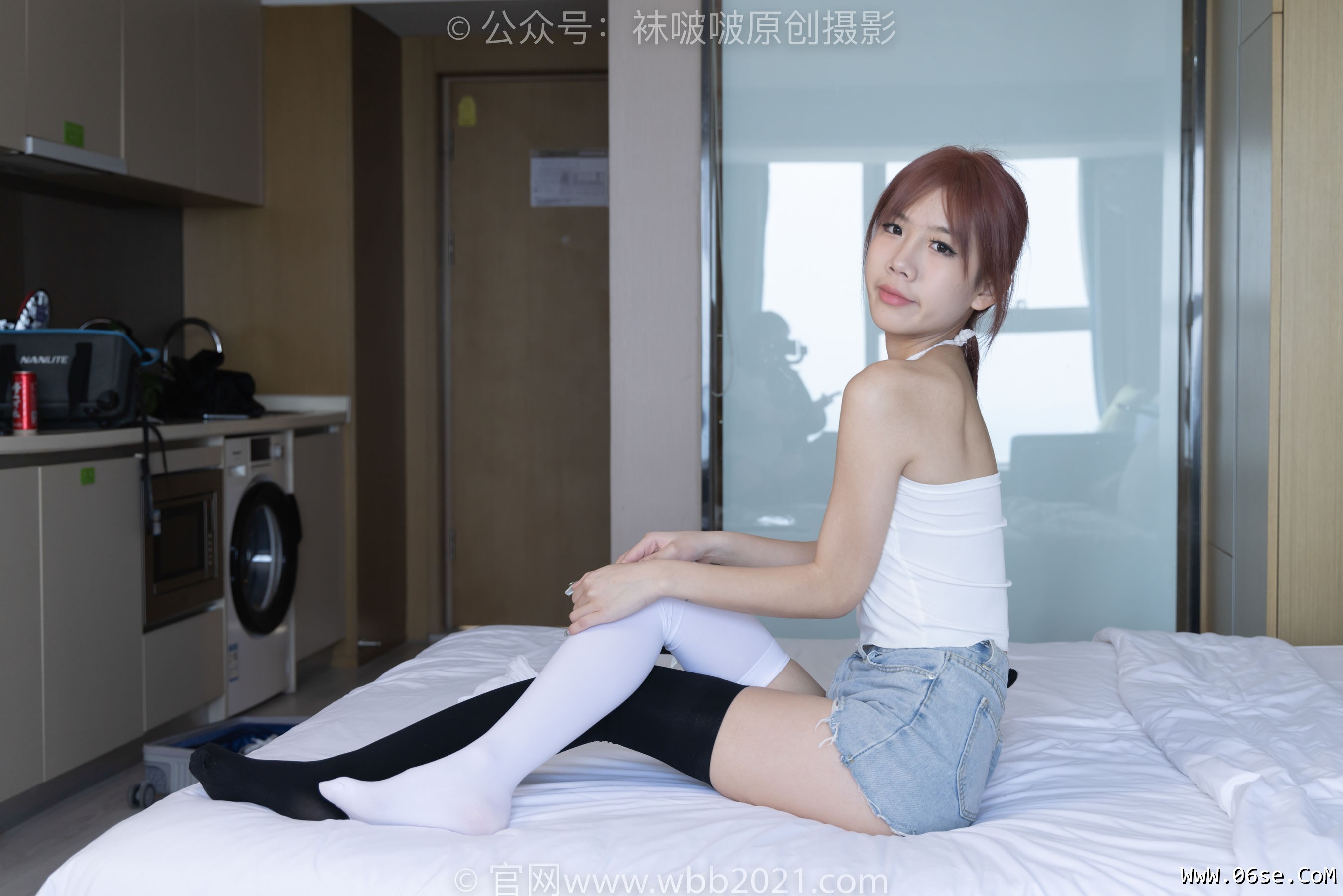 图片[156]-BoBoSocks袜啵啵 No.264 果冻 -高跟鞋、贝壳头板鞋、黑丝大腿袜、白丝大腿袜[179P]-六色网