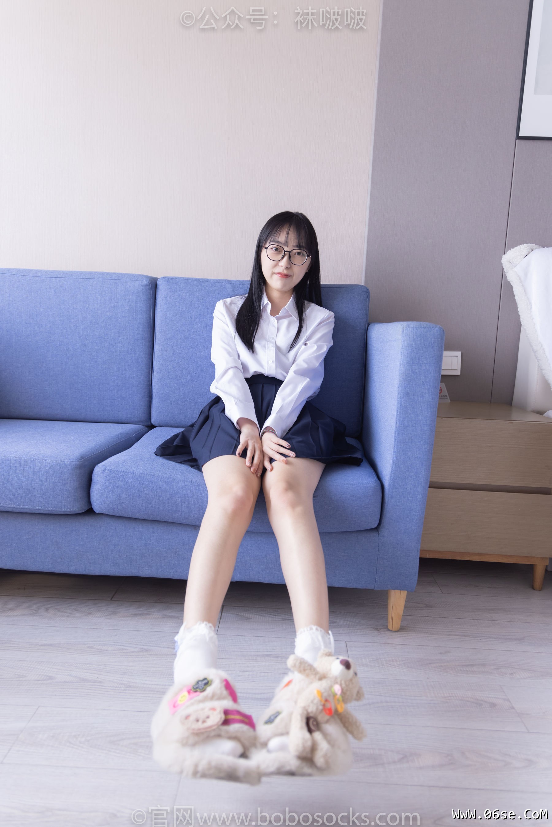 图片[51]-BoBoSocks袜啵啵 No.070 稚予-皮鞋、拖鞋、过膝袜、白棉袜[148P]-六色网