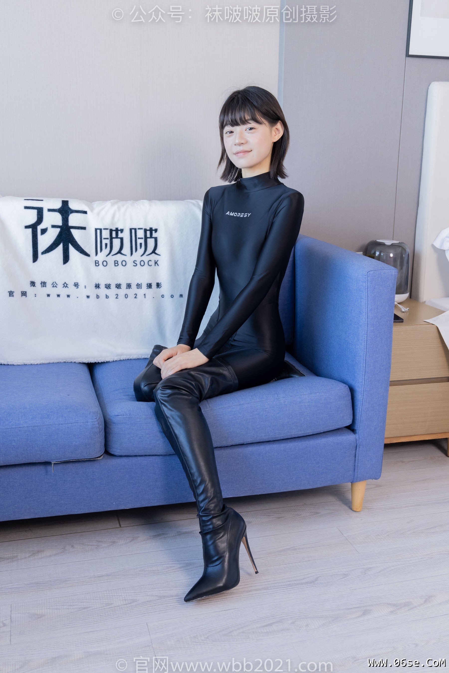 图片[88]-BoBoSocks袜啵啵 No.416 糯米 -高跟长靴、黑丝、连体衣裤里丝[150P]-六色网