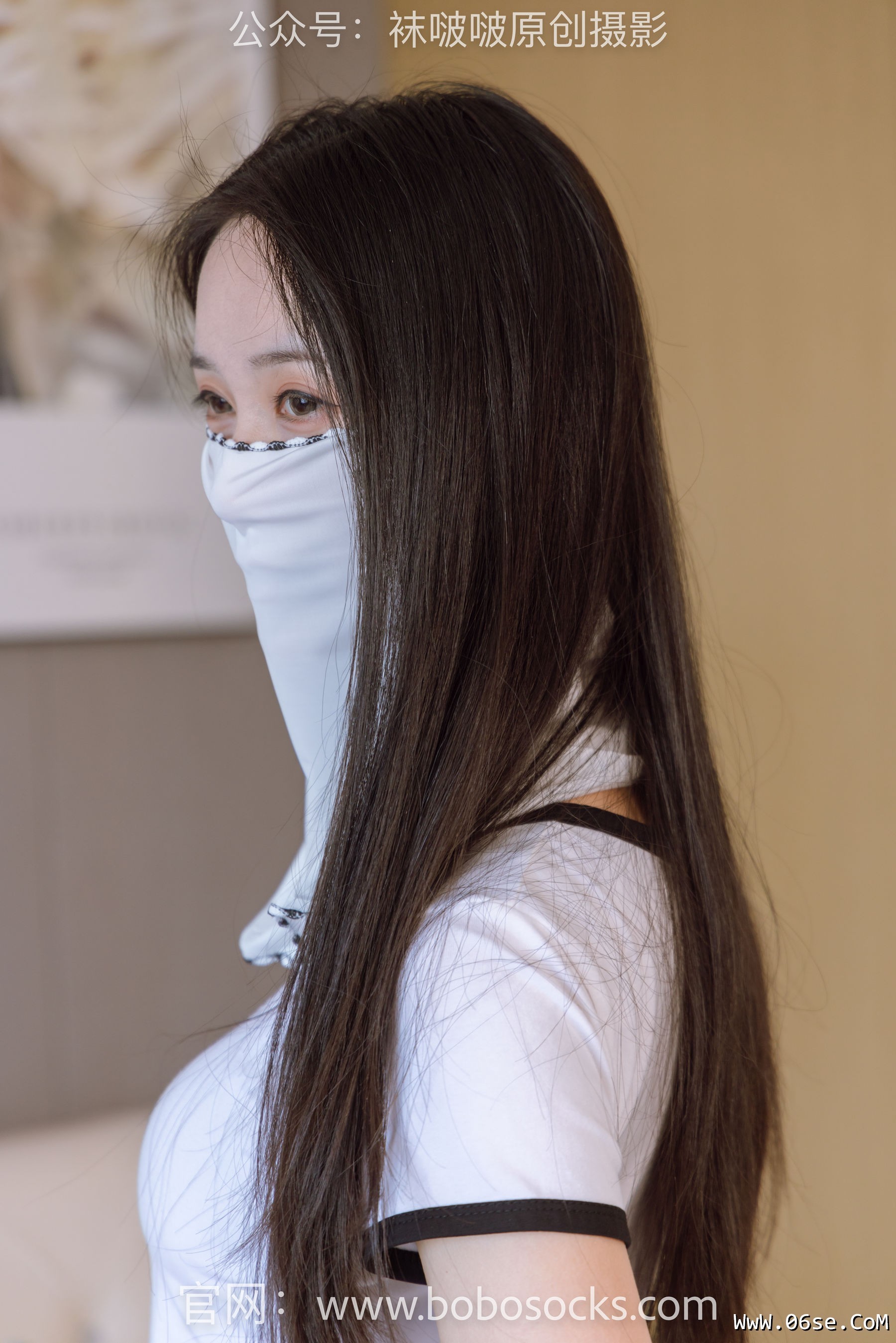 图片[128]-BoBoSocks袜啵啵 No.144 小安-板鞋、黑丝、部分戴面纱[168P]-六色网