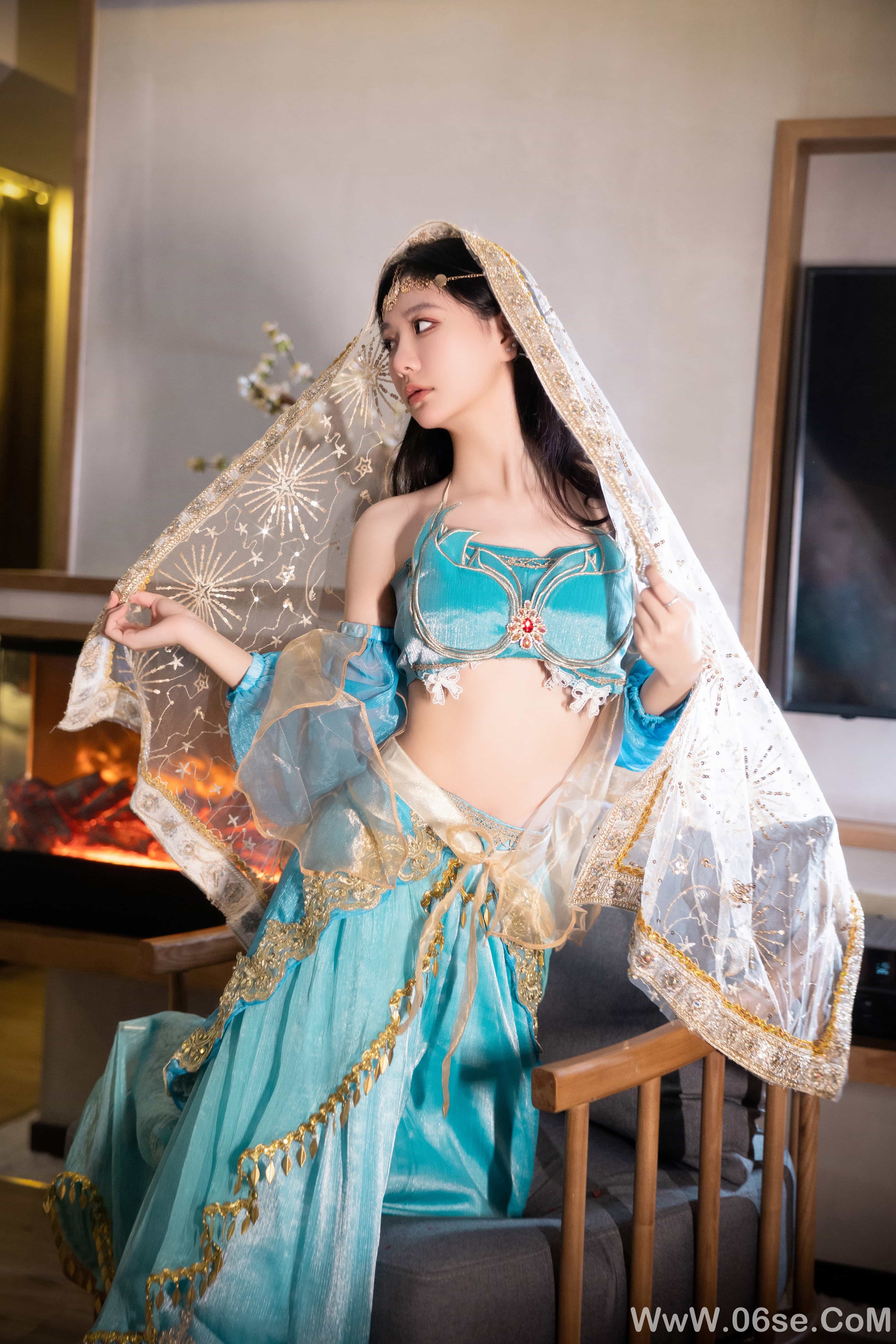 图片[10]-谢小蒽(幼幼) – 西域舞娘写真[92P]-六色网