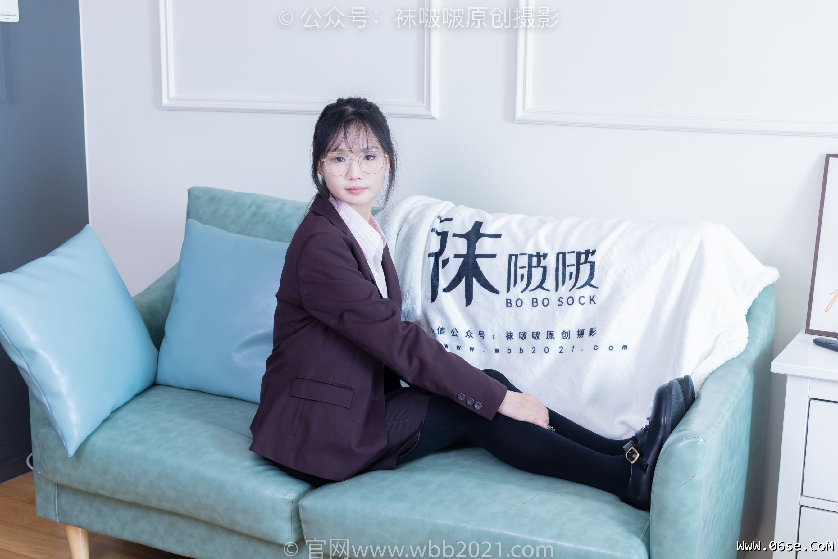 图片[19]-BoBoSocks袜啵啵 No.362 甜甜圈 -两双皮鞋、厚肉丝、厚黑丝、ol制服[230P]-六色网
