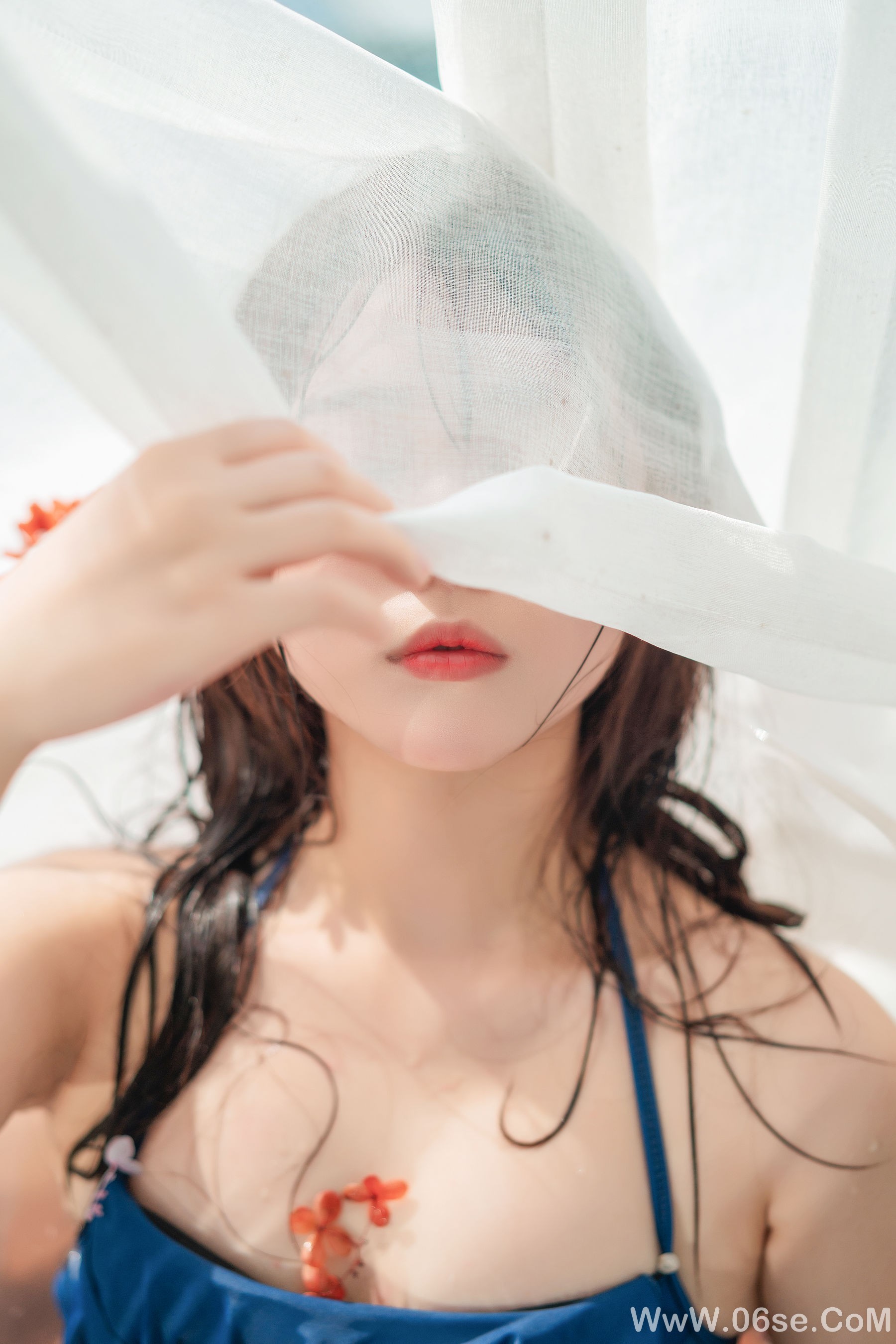 图片[12]-微博福利姬镜酱 私奔之泳衣[61P]-六色网