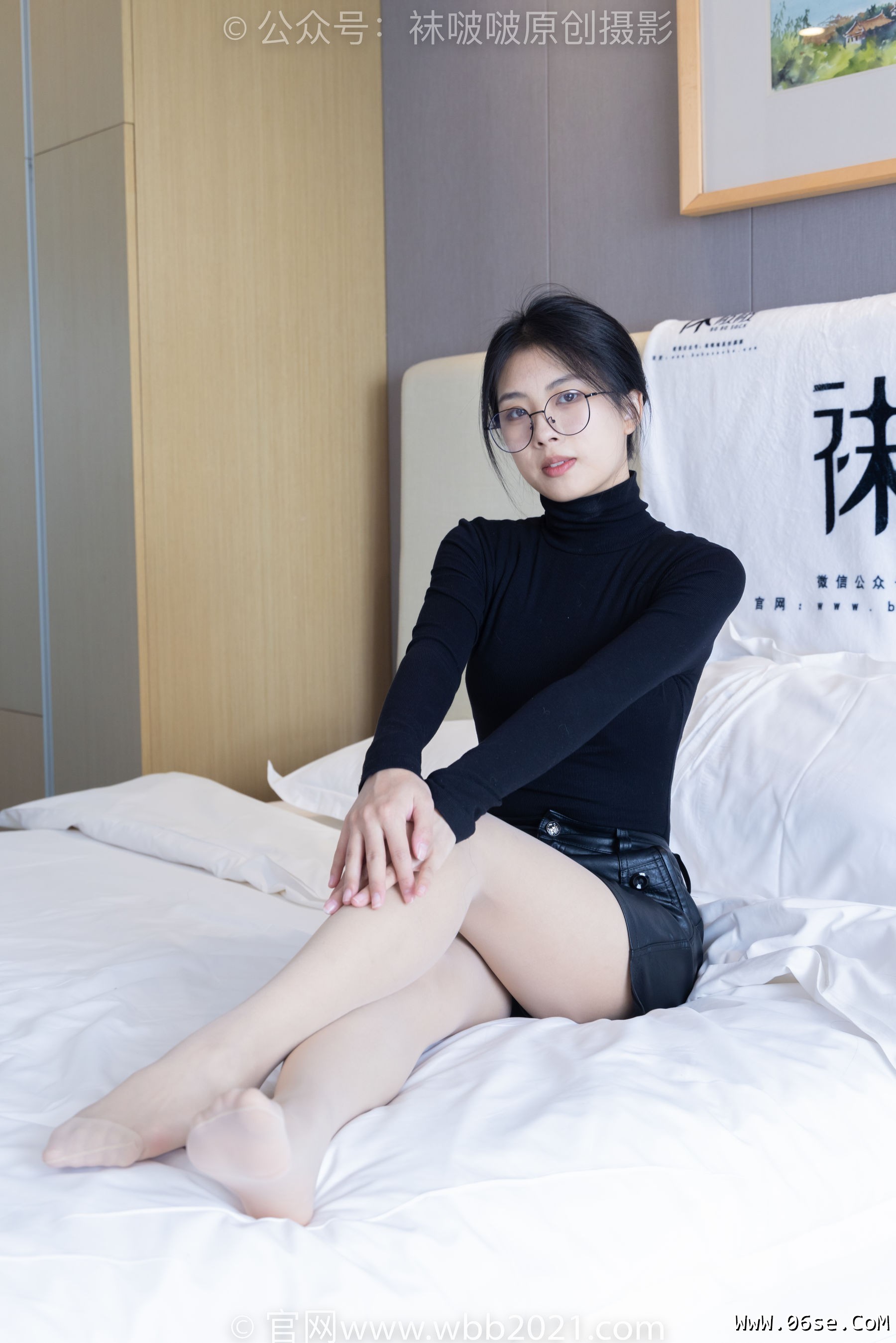 图片[110]-BoBoSocks袜啵啵 No.342 奶油 -平底鞋、肉丝、老头乐挠脚心剧情[140P]-六色网
