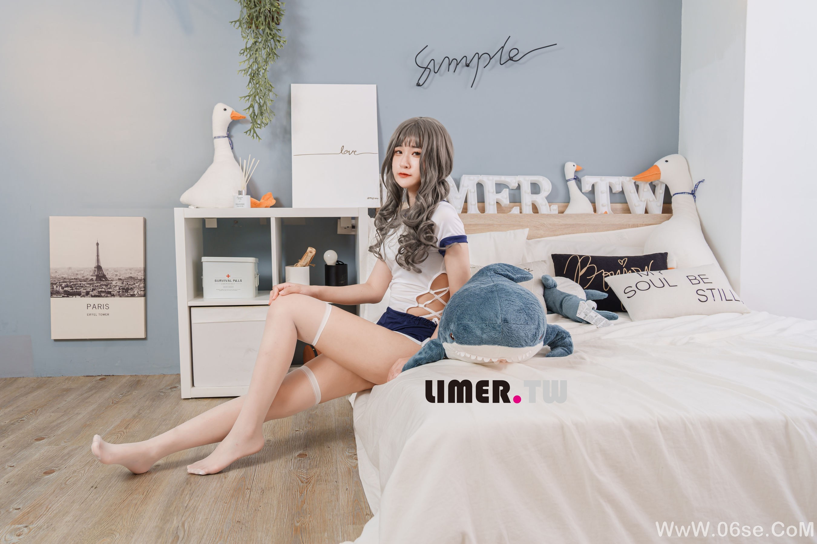 图片[71]-Limerence原创 No.090 7bao 体育服下 裸足＆白丝[86P]-六色网