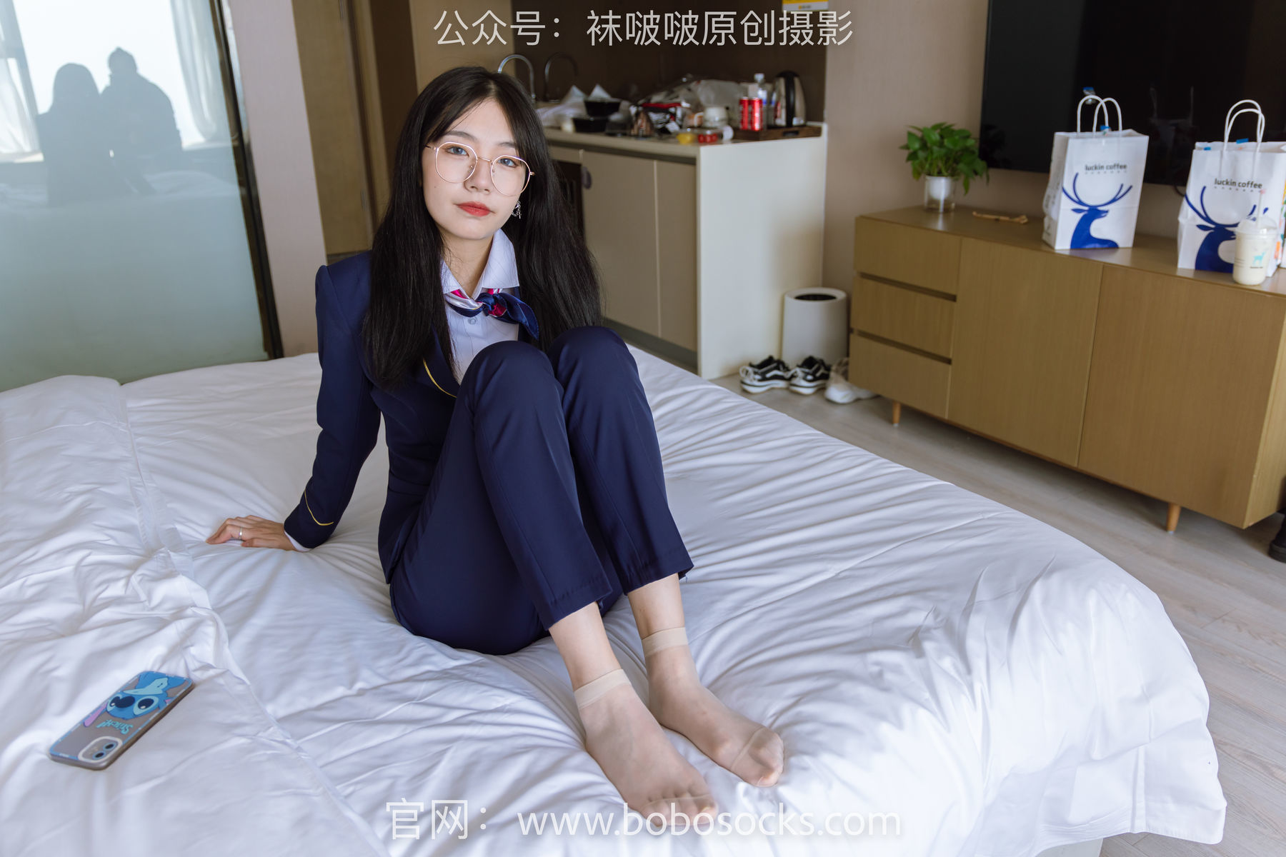 图片[127]-BoBoSocks袜啵啵 No.139 小甜豆-高跟鞋、短肉丝、空姐制服[140P]-六色网