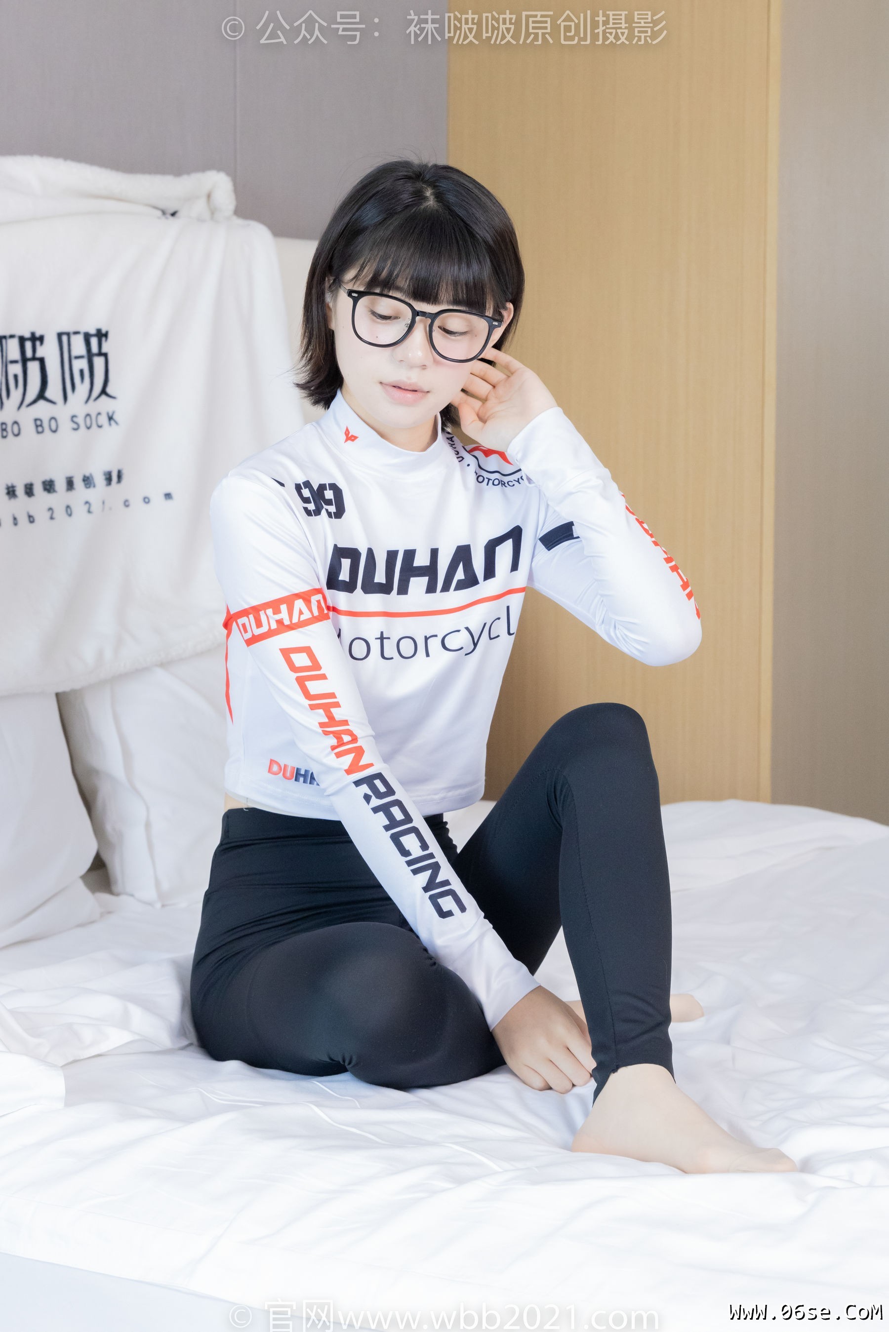 图片[10]-BoBoSocks袜啵啵 No.410 糯米 -运动鞋、白棉袜、肉丝、瑜伽裤裤里丝[145P]-六色网