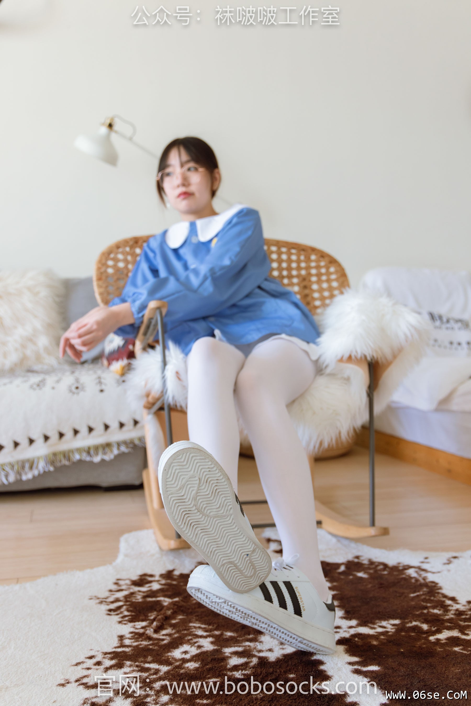 图片[27]-BoBoSocks袜啵啵 No.093 小甜豆-贝壳头、厚白丝[132P]-六色网