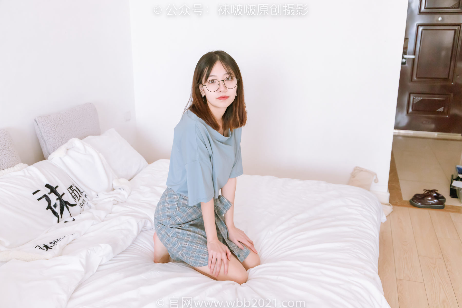 图片[43]-BoBoSocks袜啵啵 No.239 小甜豆-棉拖鞋、灰丝、裸足[140P]-六色网