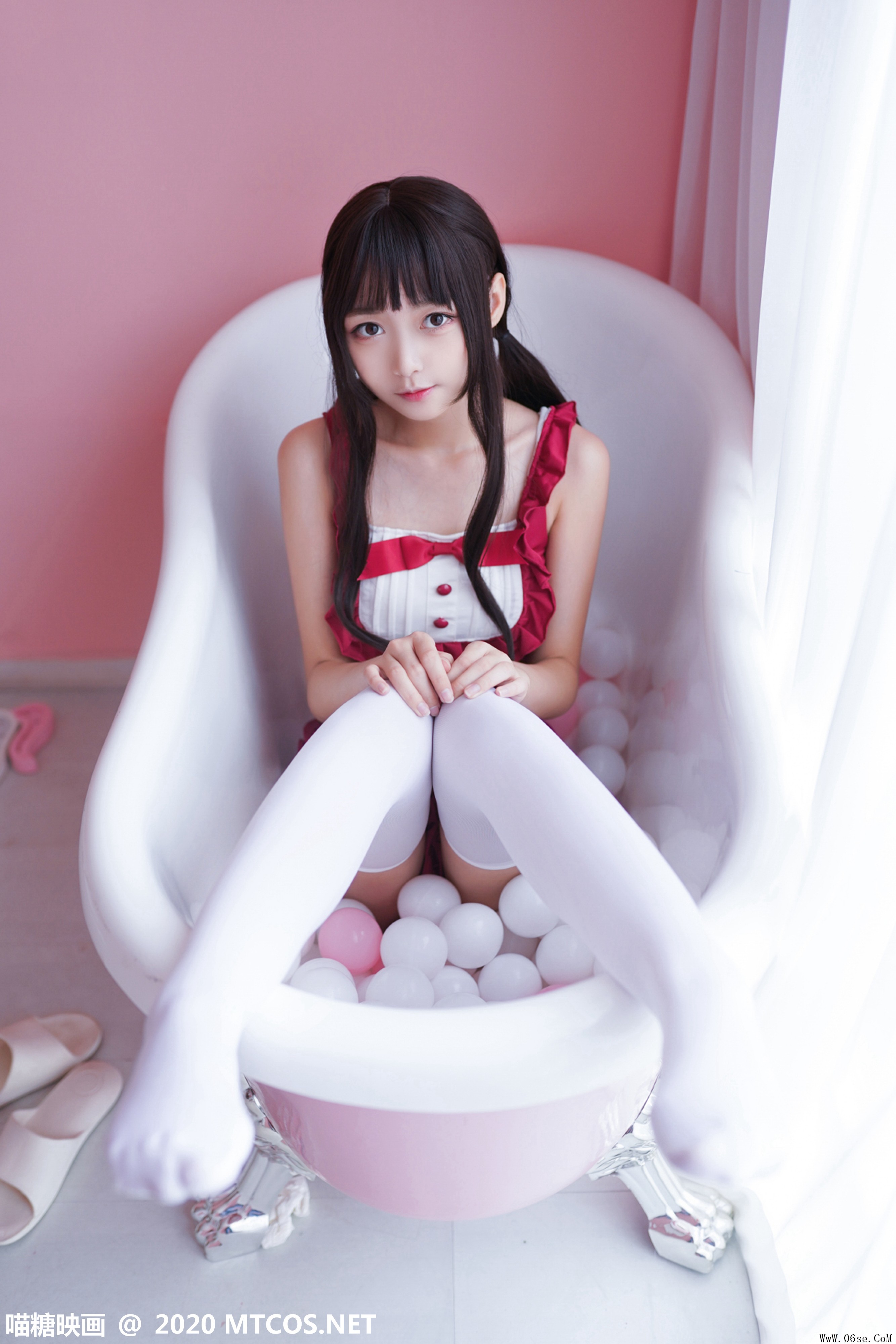 图片[14]-喵糖映画 VOL.179 粉色浴缸泡泡[47P／223M]-六色网