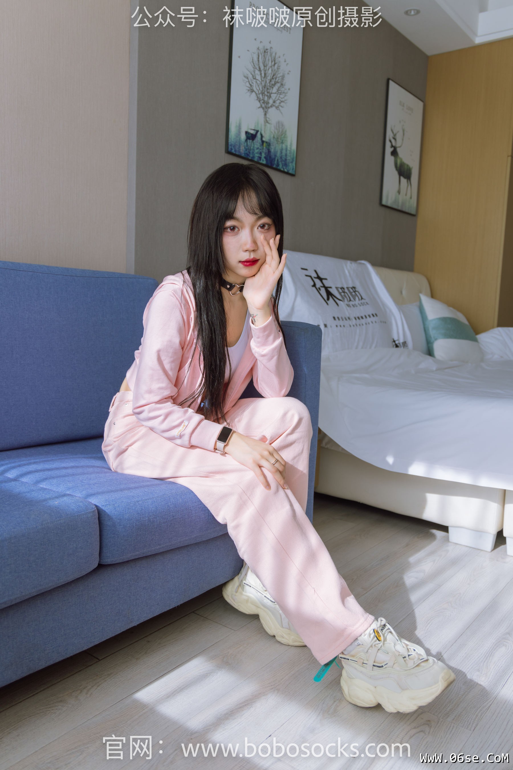 图片[50]-BoBoSocks袜啵啵 No.141 周周-运动鞋、白棉袜、裸足[140P]-六色网